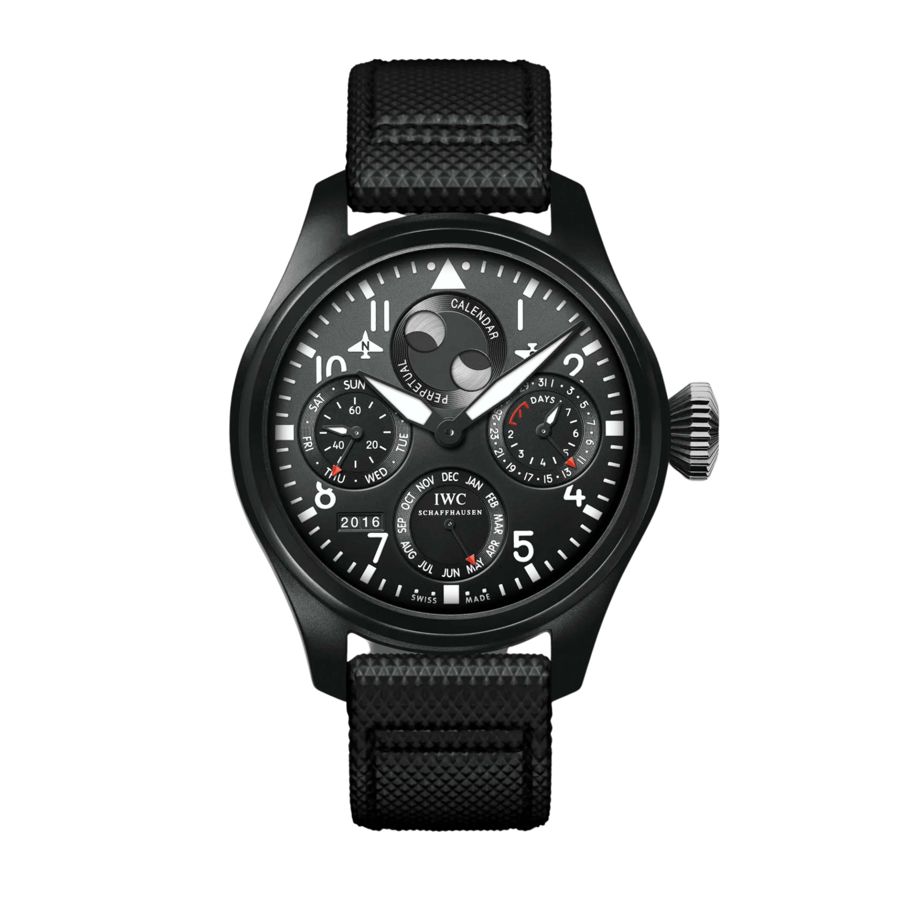Big Pilot's Perpetual Calendar Top Gun Ceramic Black Dial 48mm Product Image