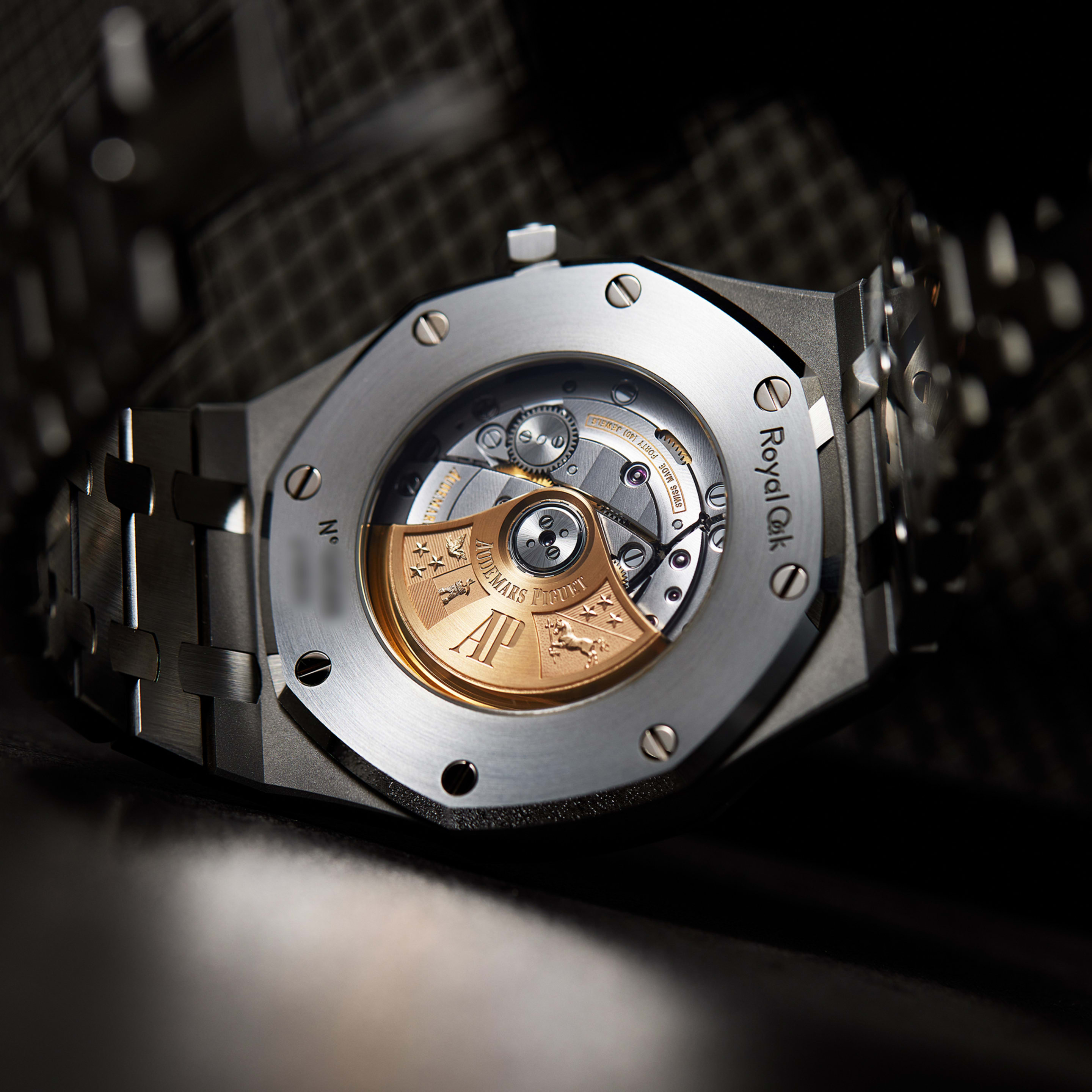 Audemars Piguet Royal Oak Selfwinding Steel Black Dial 41mm