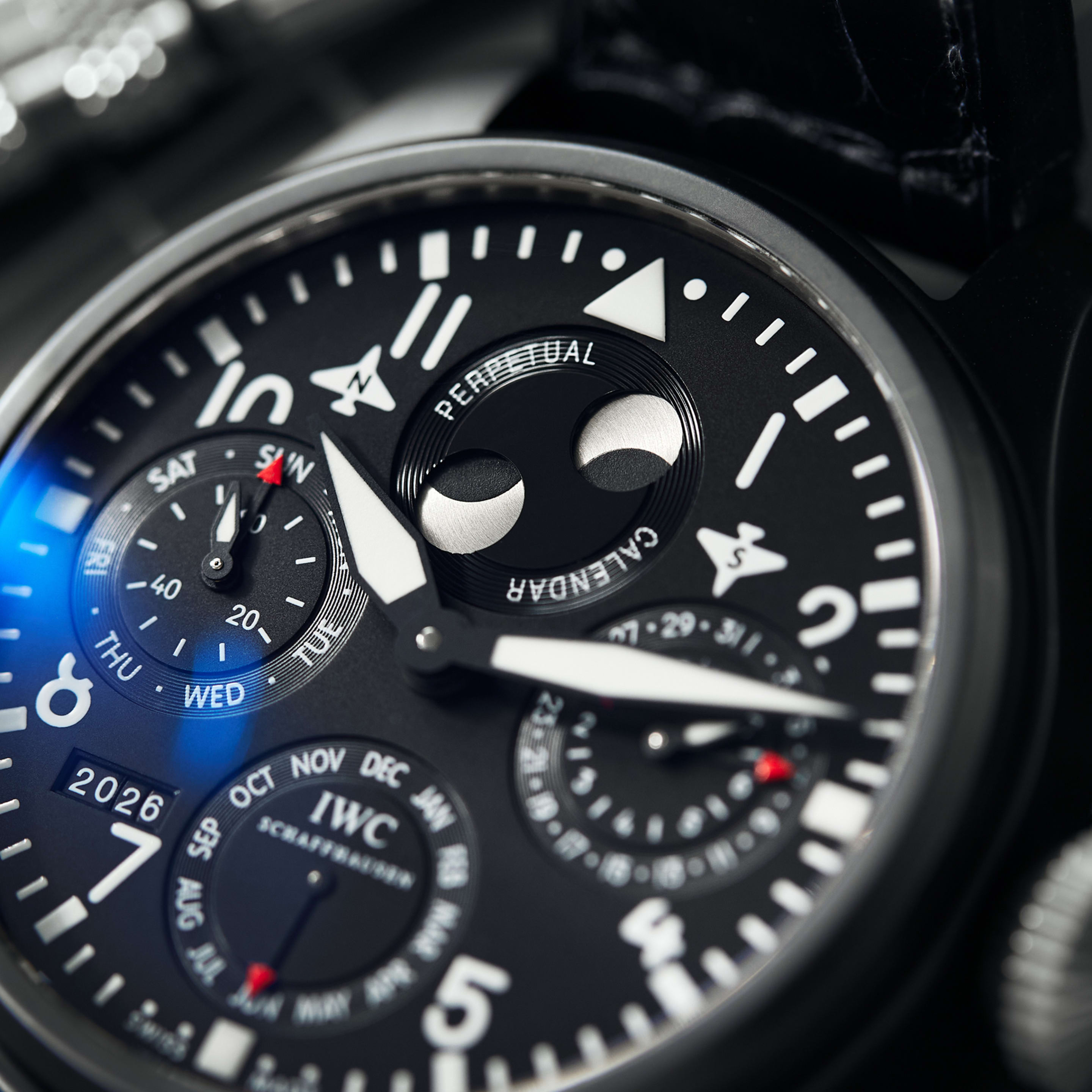 Big Pilot's Perpetual Calendar Top Gun Ceramic Black Dial 48mm Product Image