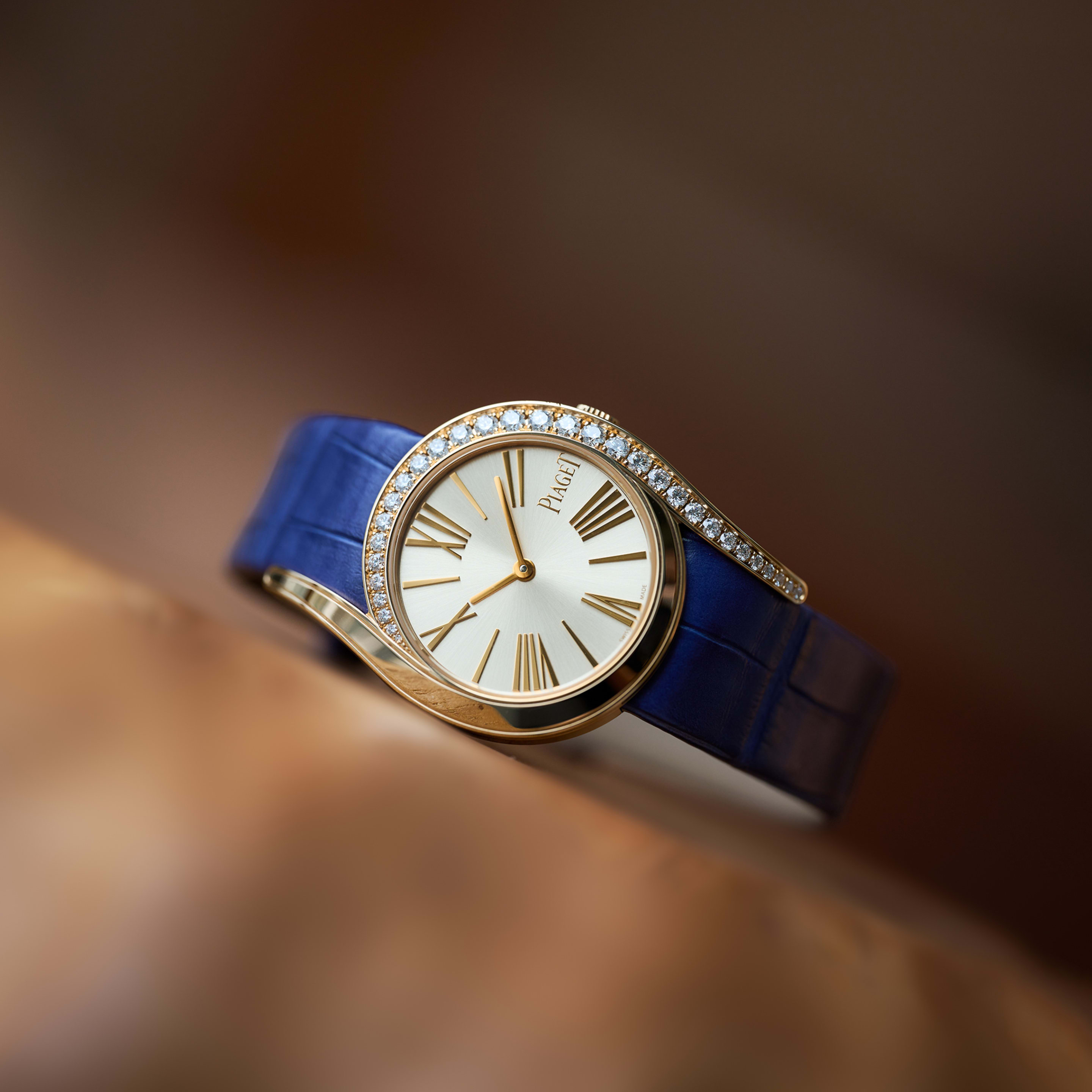 Limelight Gala Rose Gold Diamond Silver Dial 32mm Product Image