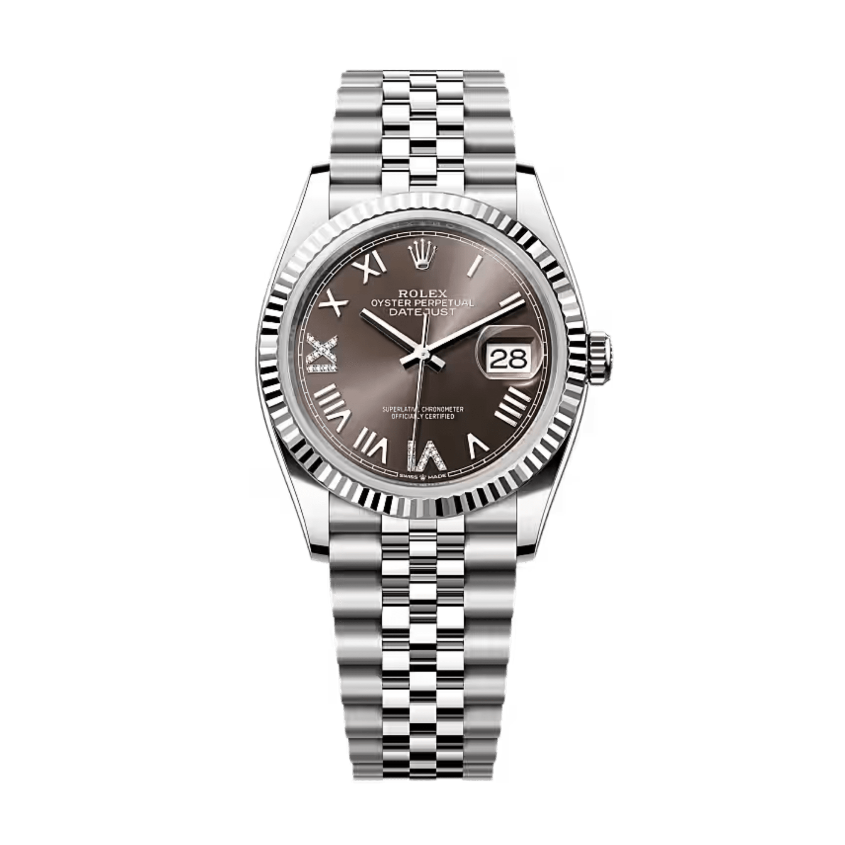 Datejust Steel Jubilee Grey Dial 36mm Product Image