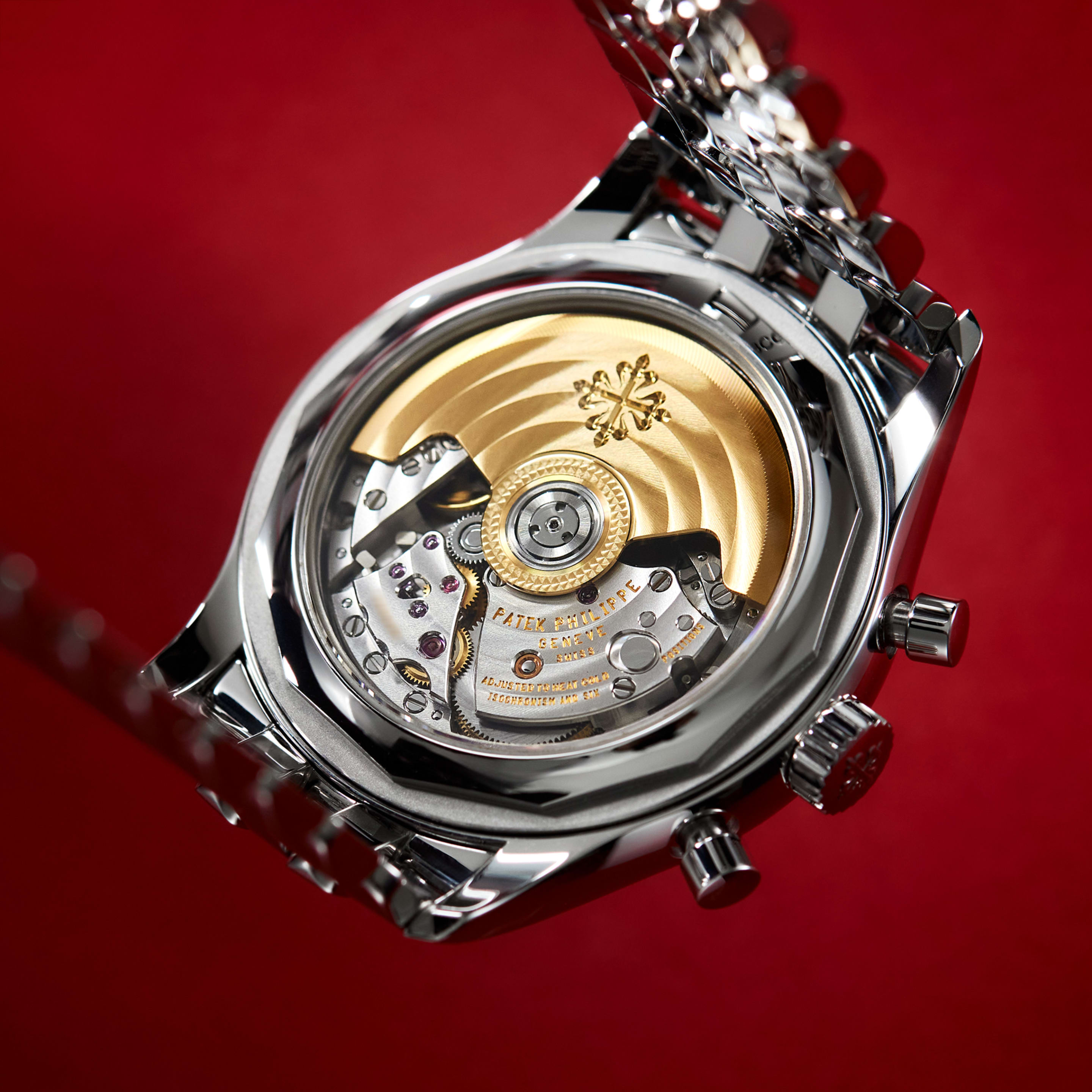 Complications Annual Calendar Chronograph Steel Black Dial 40mm Product Image