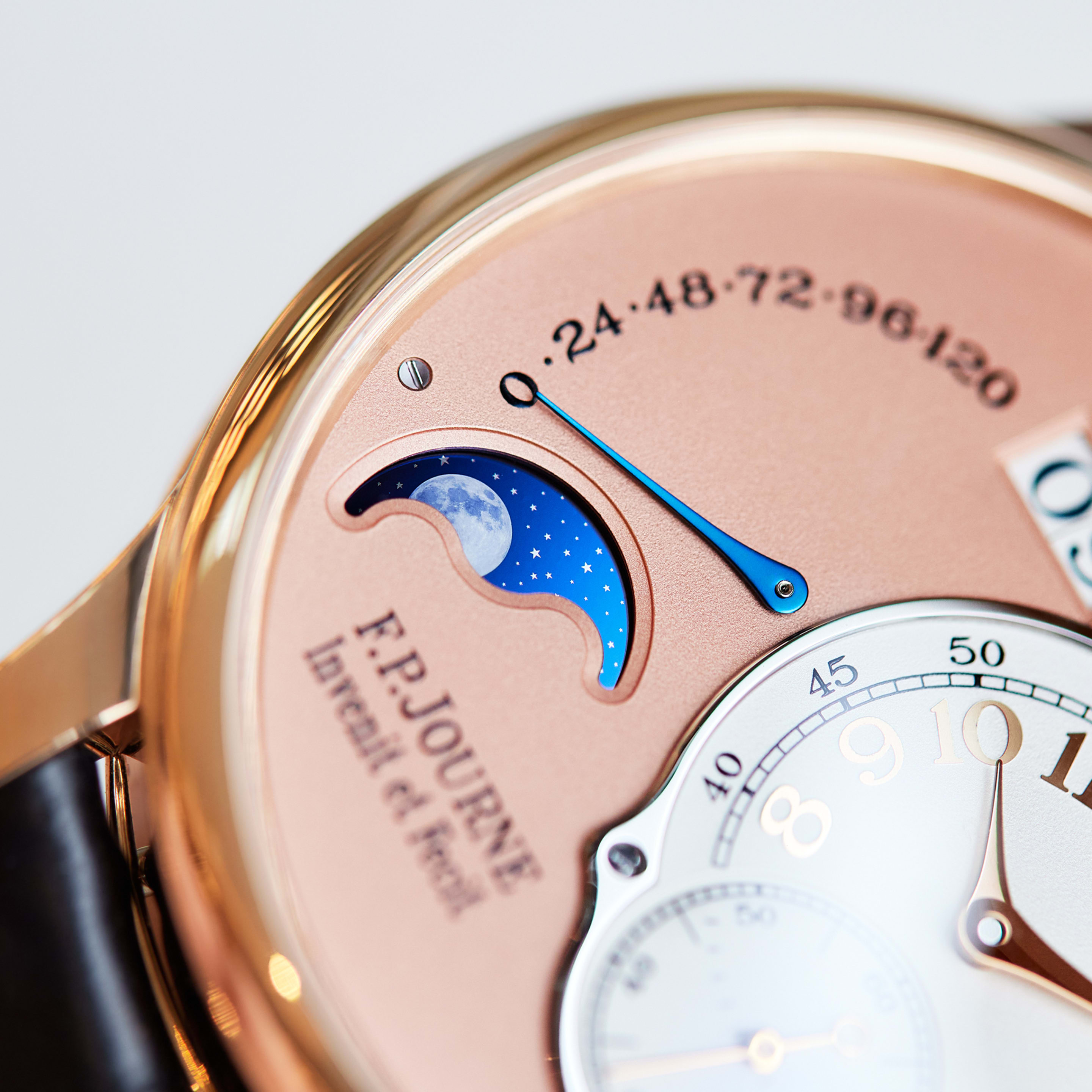 Octa Lune Rose Gold Salmon Dial 40mm Product Image