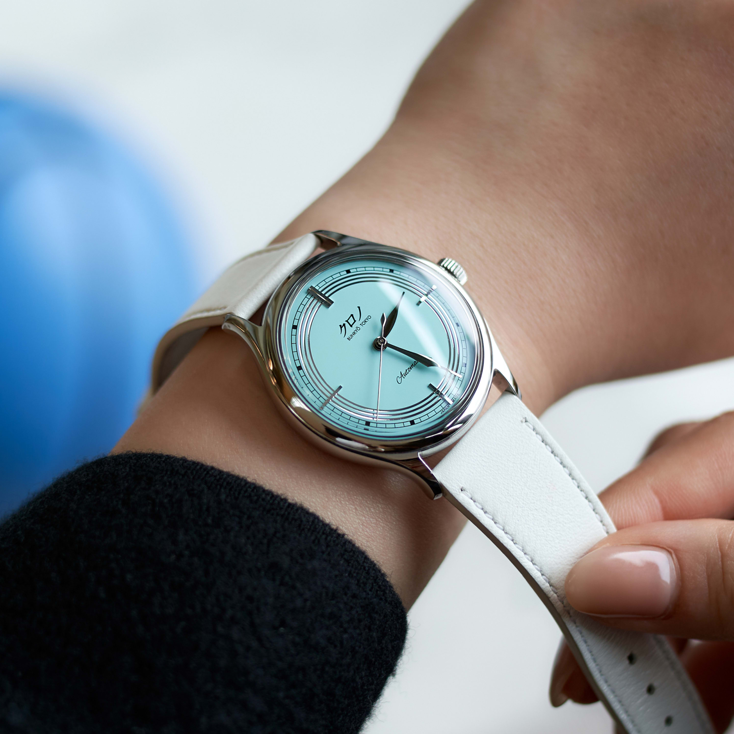 Kurono Seiji Steel Turquoise Dial 37mm Product Image
