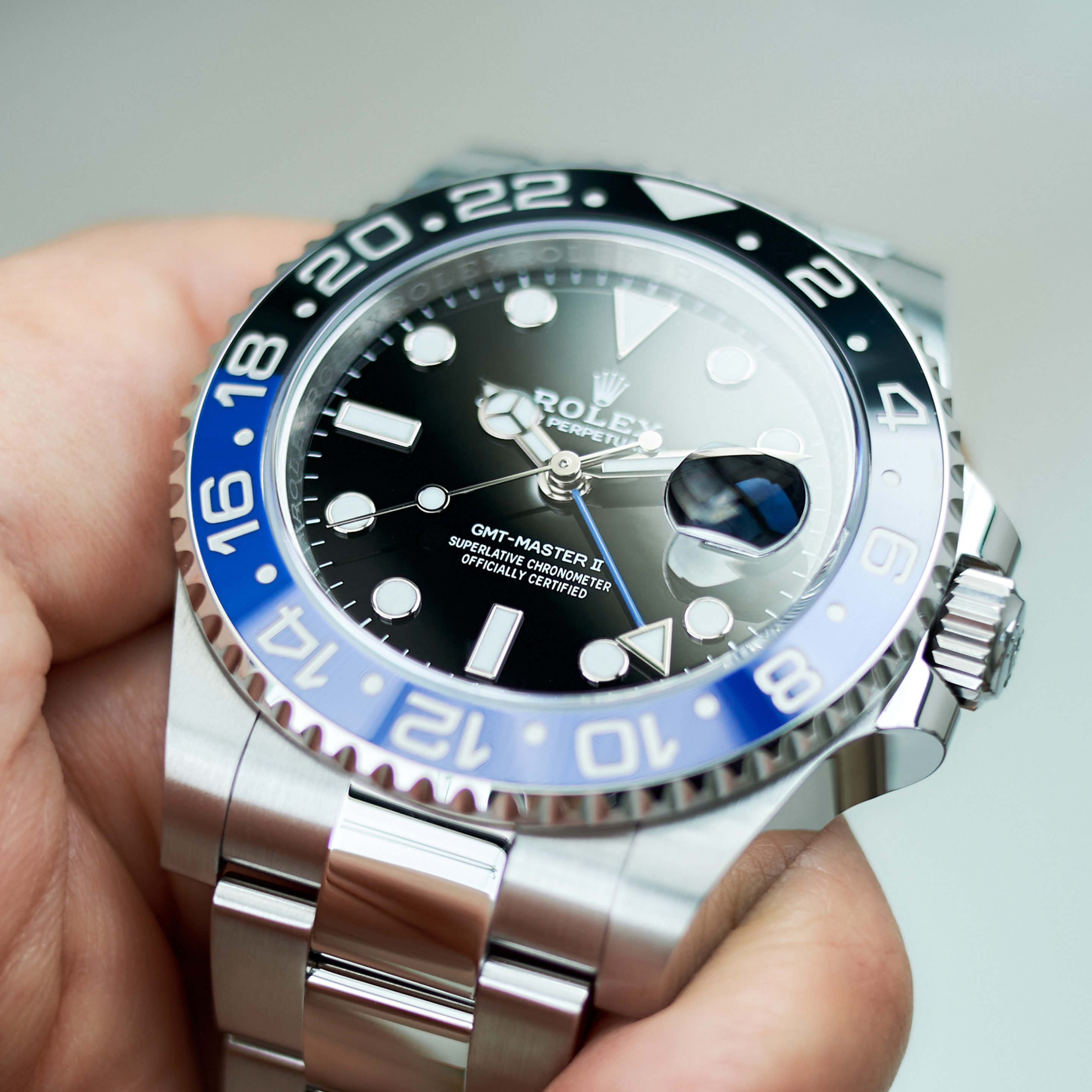 GMT-Master II Steel Black Dial "Batman" 40mm Product Image