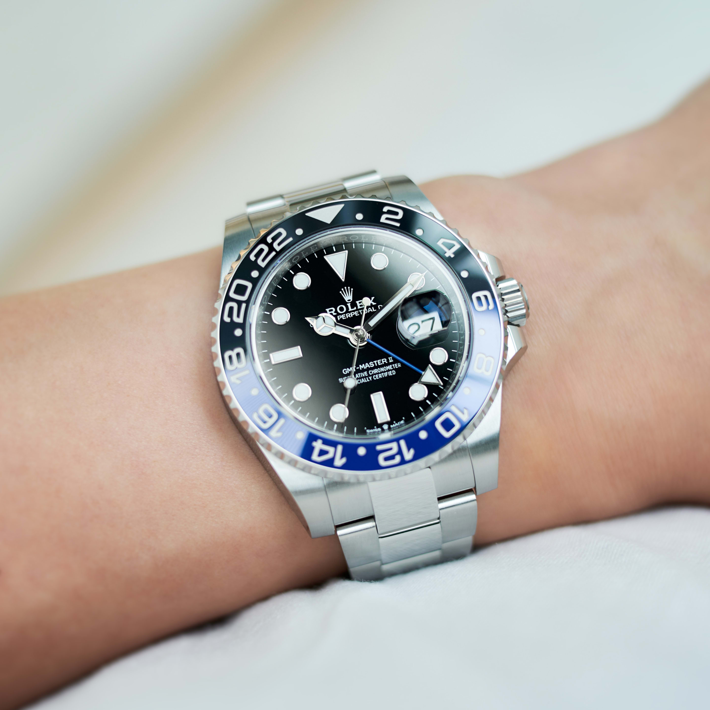 GMT-Master II Steel Black Dial "Batman" 40mm Product Image