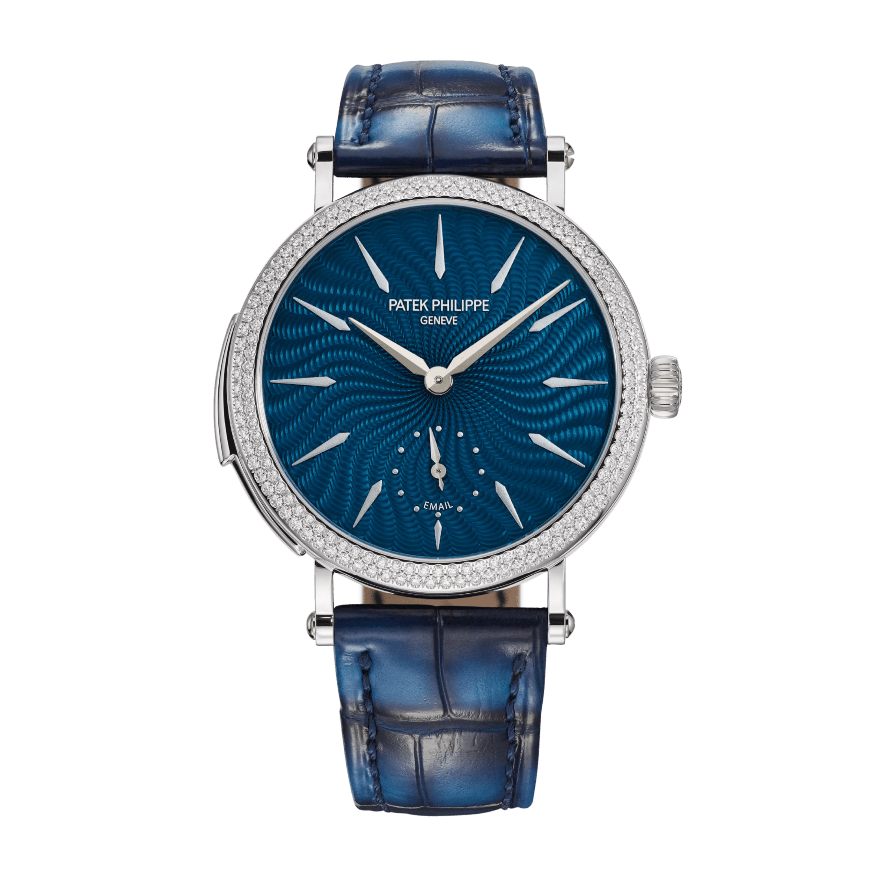Ladies Minute Repeater White Gold Diamond Blue Dial 36mm Product Image