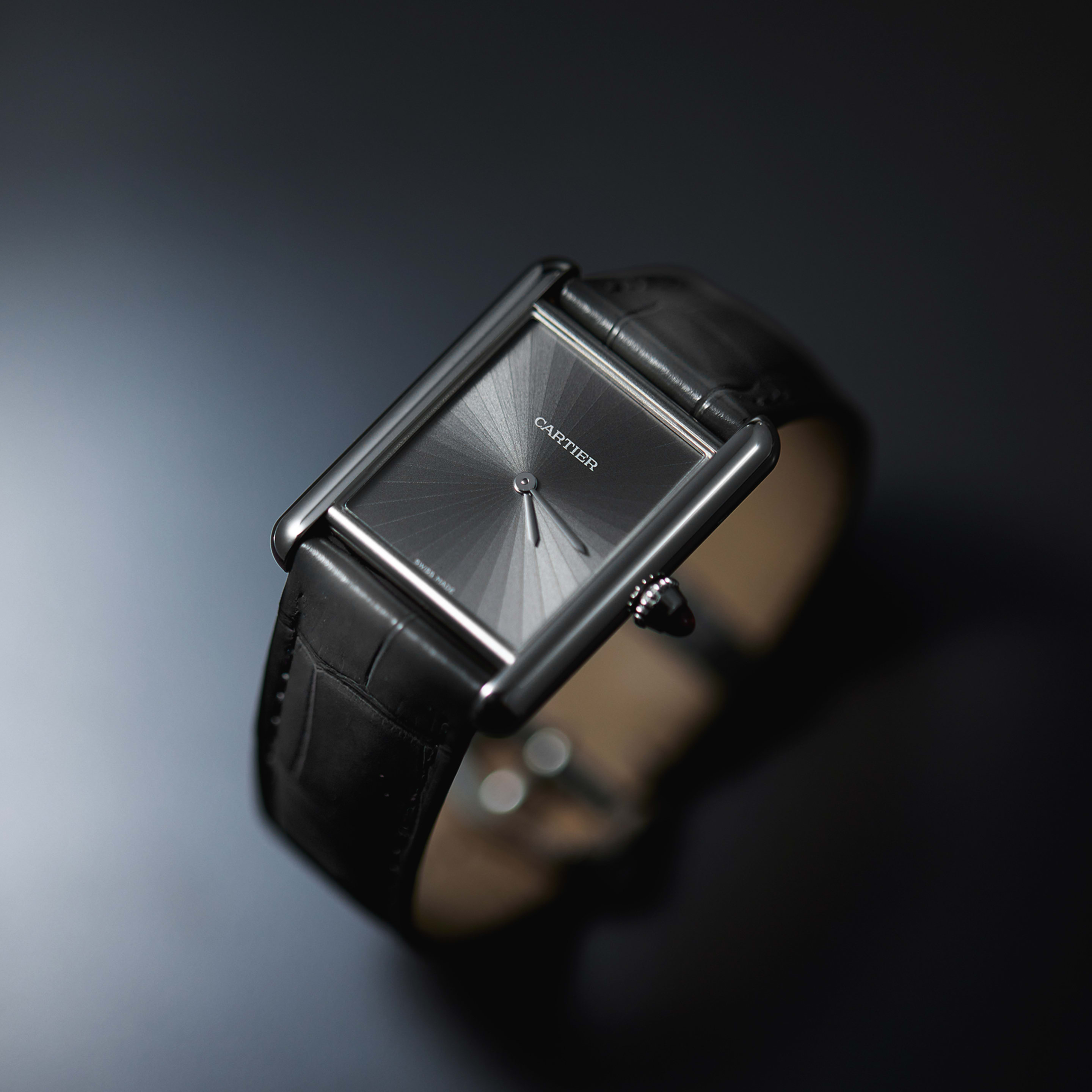 Tank Louis Platinum Grey Dial 25mm Product Image