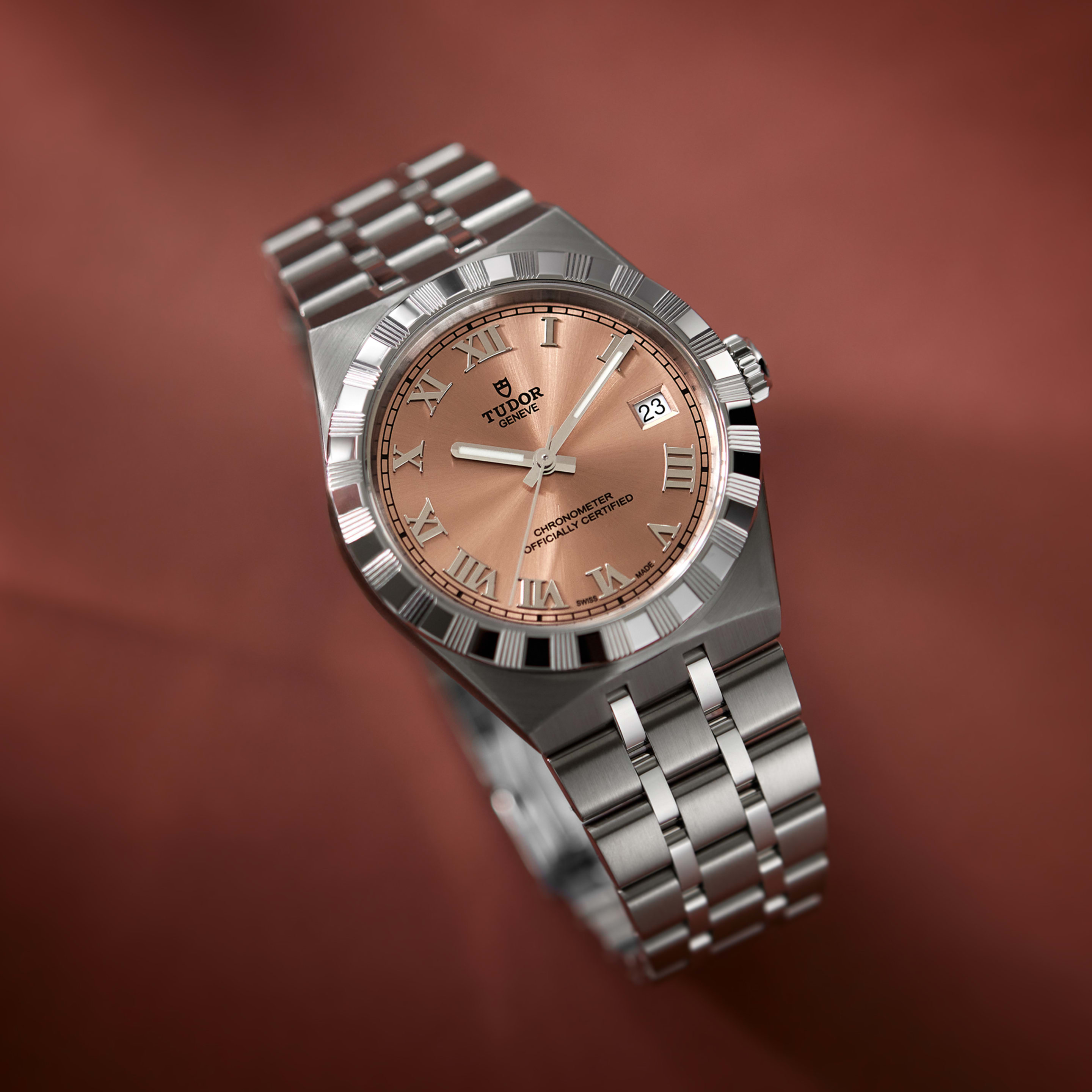 Royal Day-Date Steel Salmon Dial 36mm Product Image