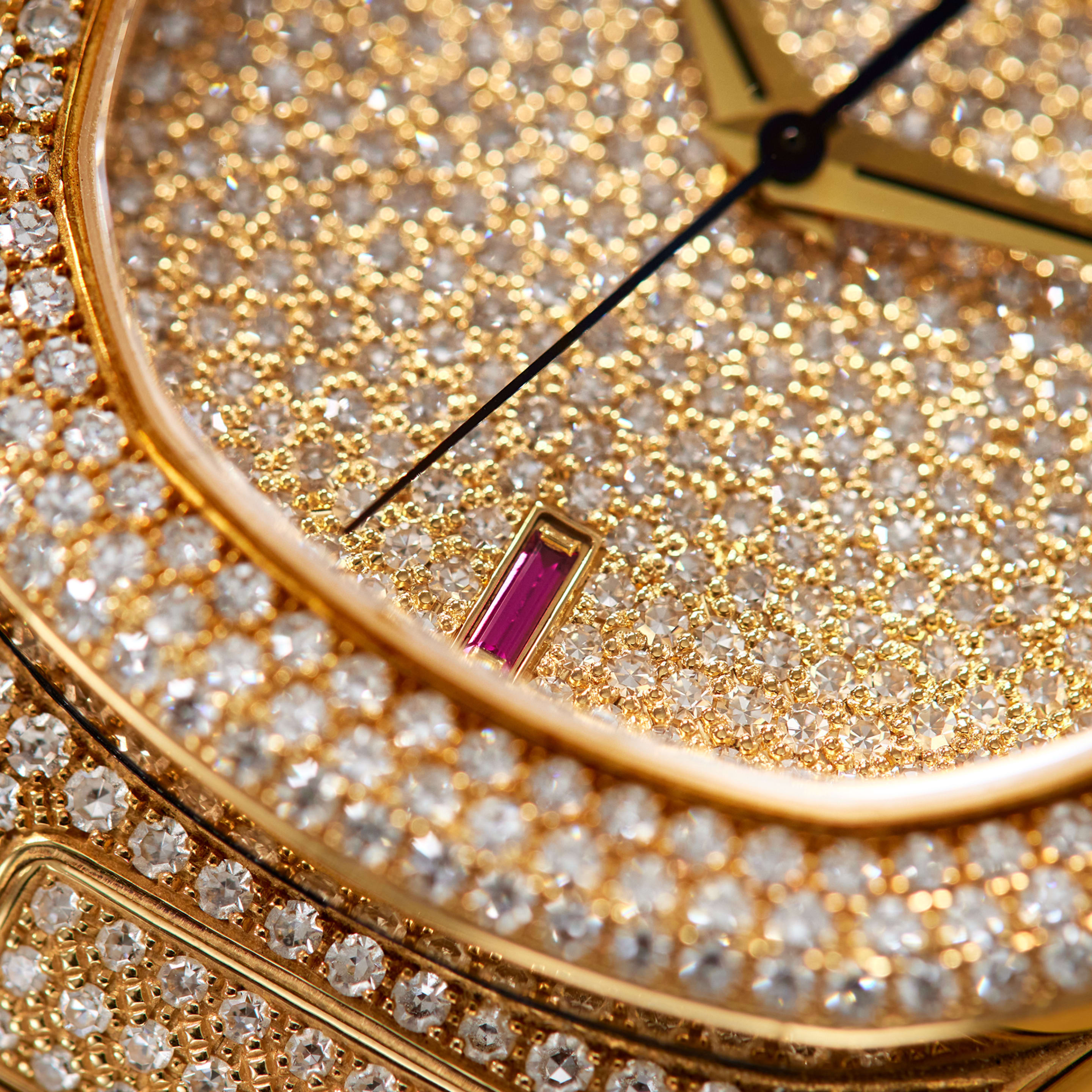 Nautilus Yellow Gold Diamond Pave Dial 37mm Product Image