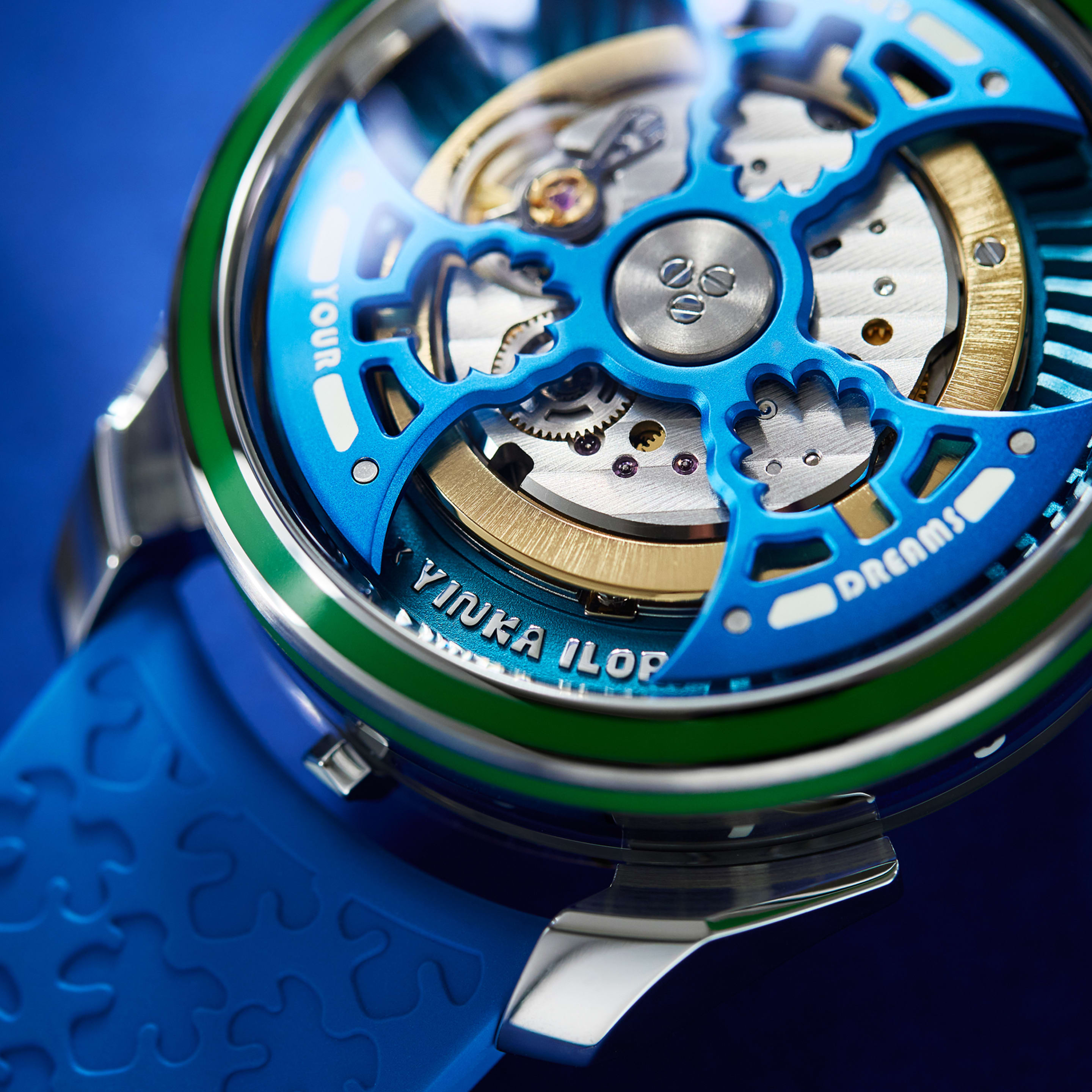 M.A.D.1S Grow Your Dreams "Water" Yinka Ilori Steel 42mm Product Image