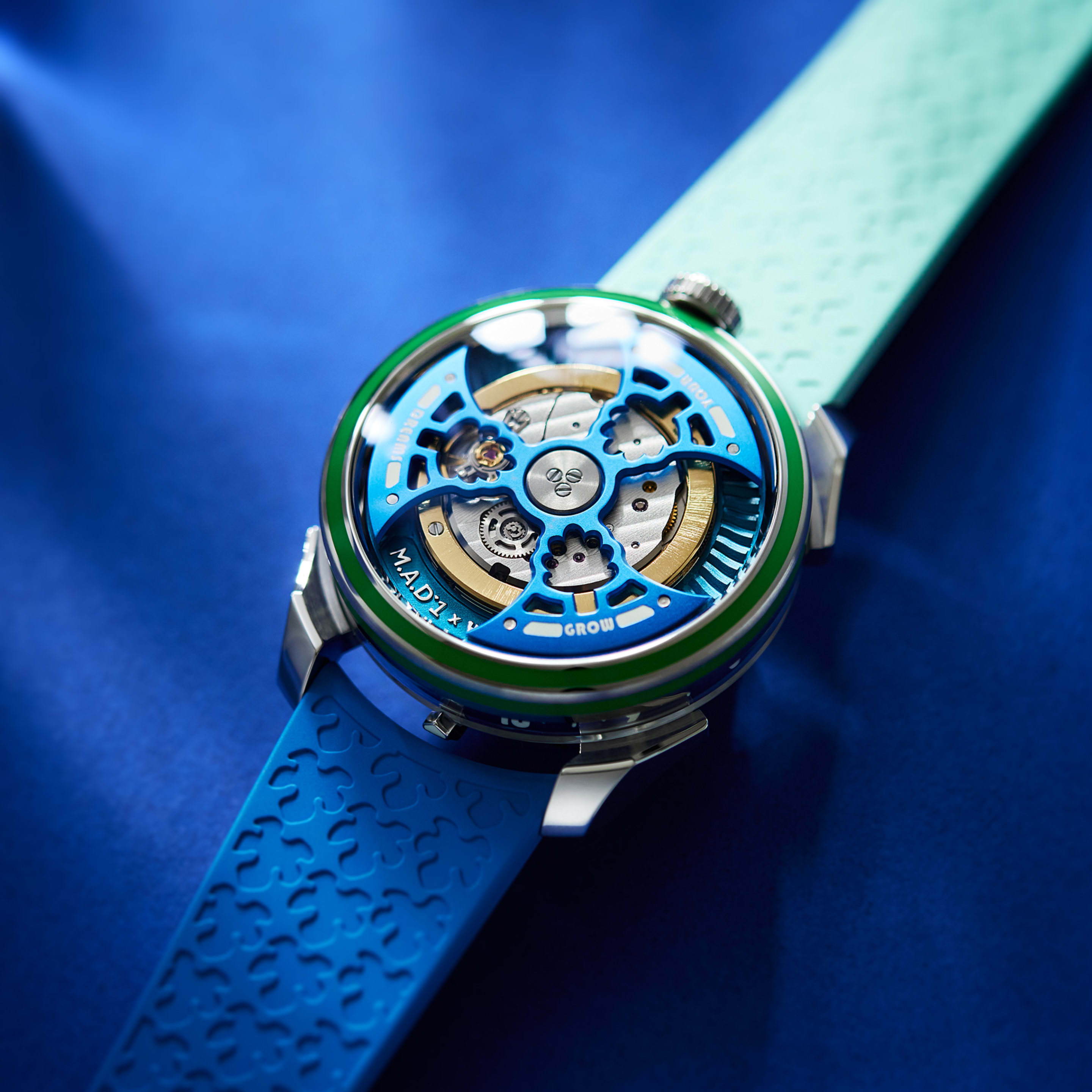 M.A.D.1S Grow Your Dreams "Water" Yinka Ilori Steel 42mm Product Image