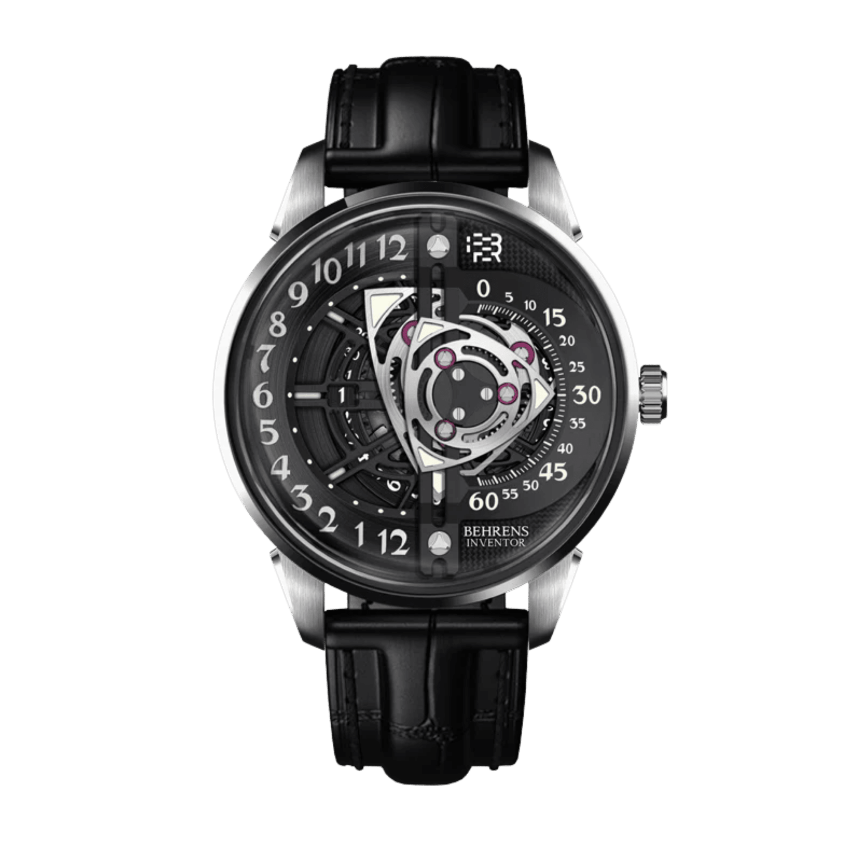 Rotary Steel Black Dial 42mm Product Image