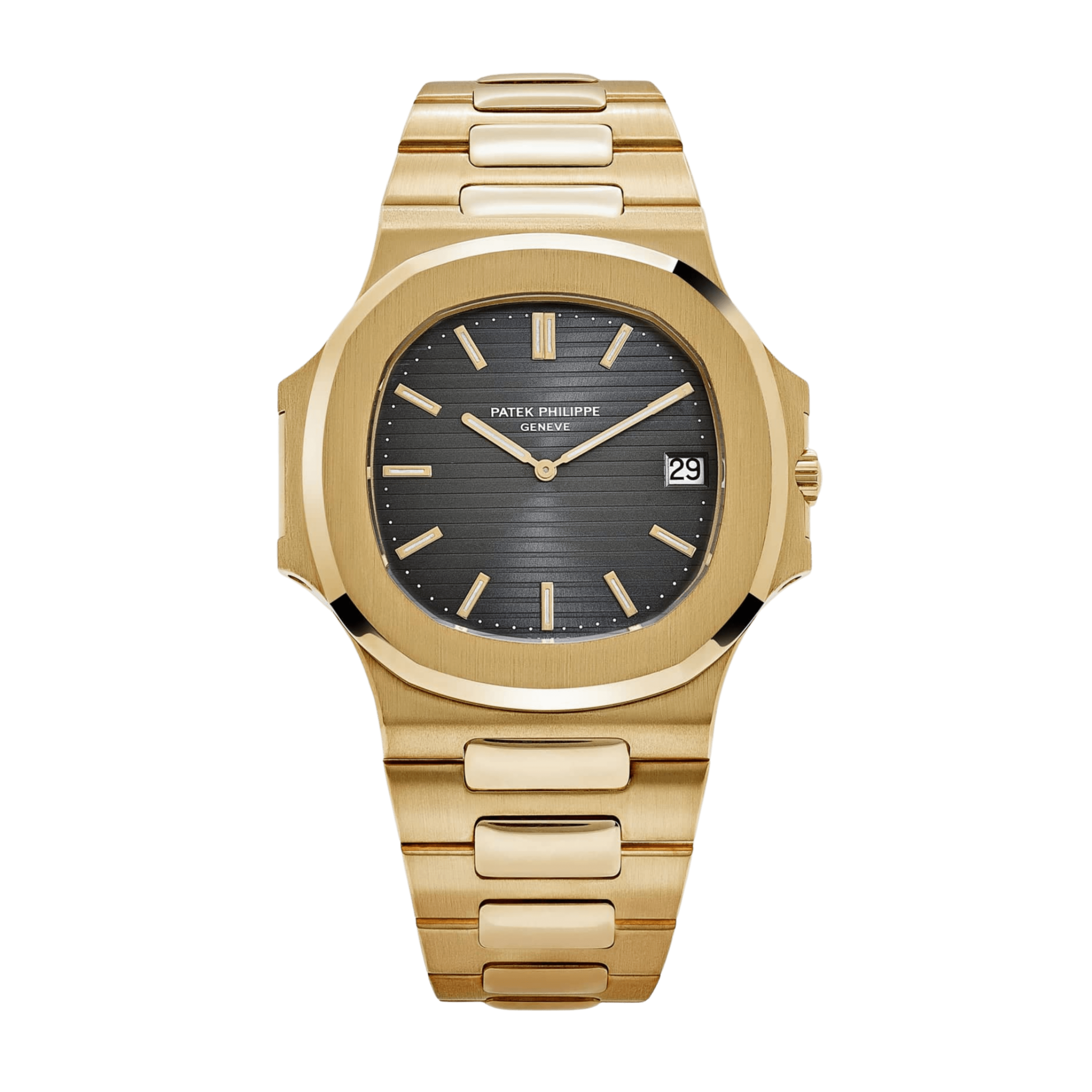 Vintage Nautilus Yellow Gold Black Dial 40mm Product Image