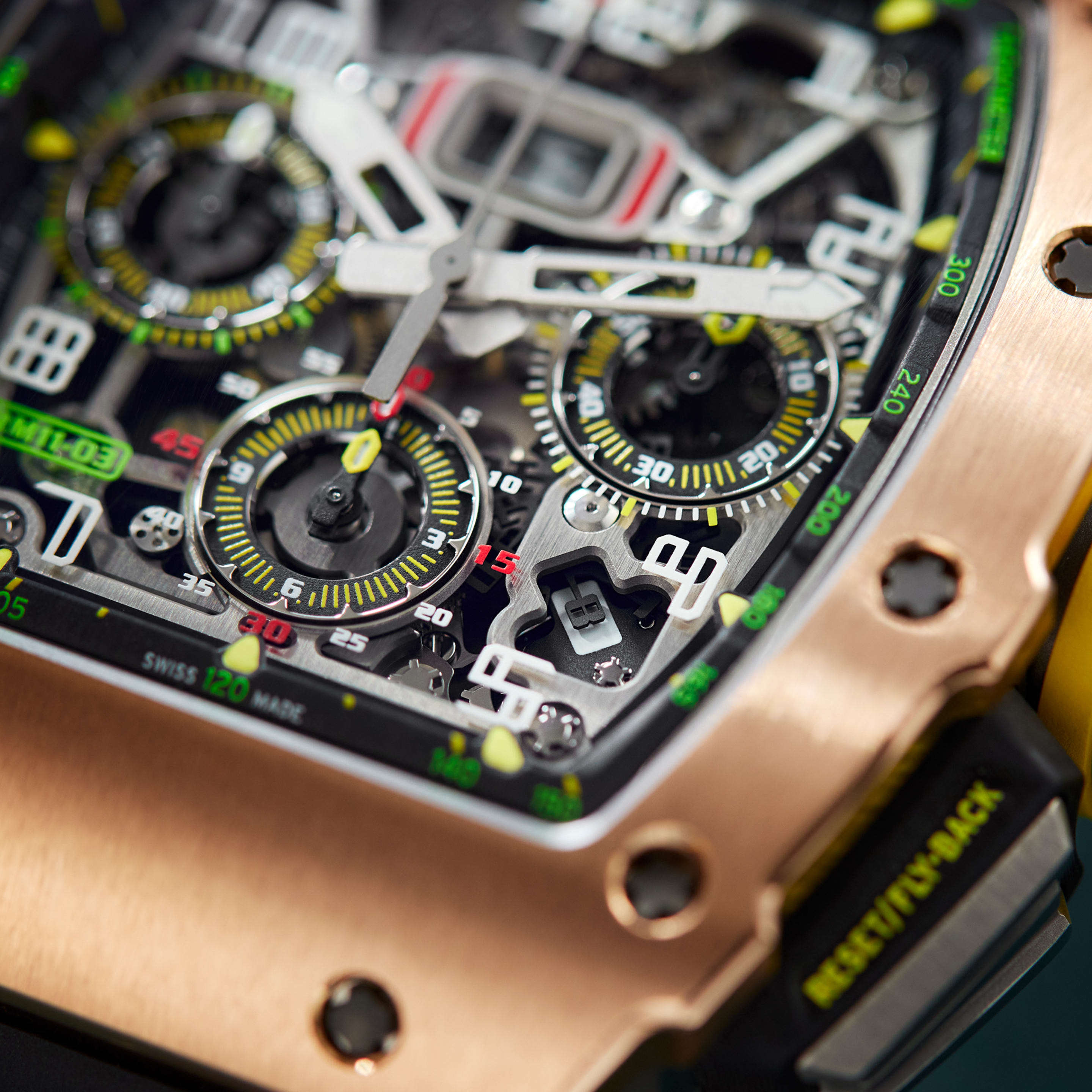 RM011-03 Rose Gold & Titanium 44mm Product Image