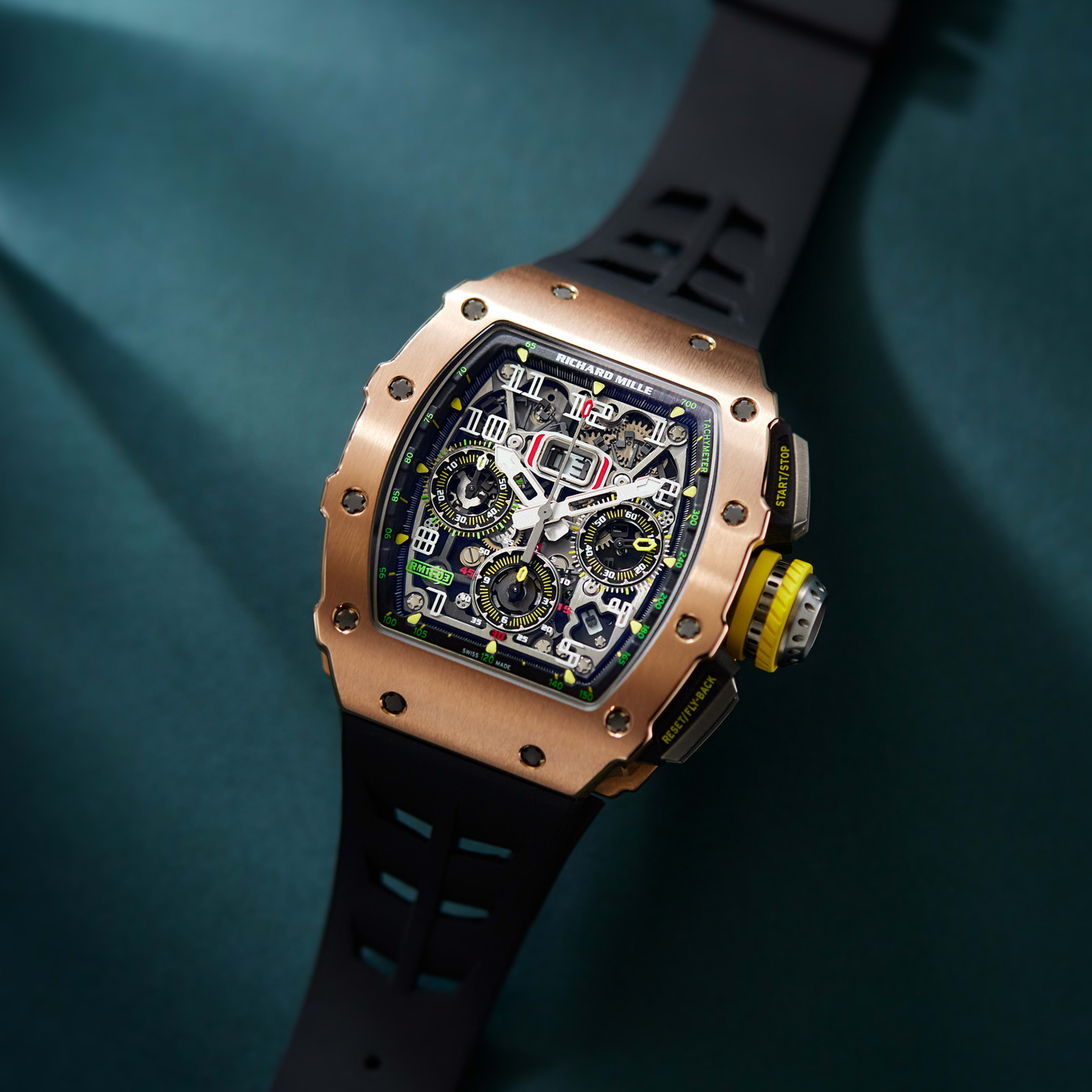 RM011-03 Rose Gold & Titanium 44mm Product Image