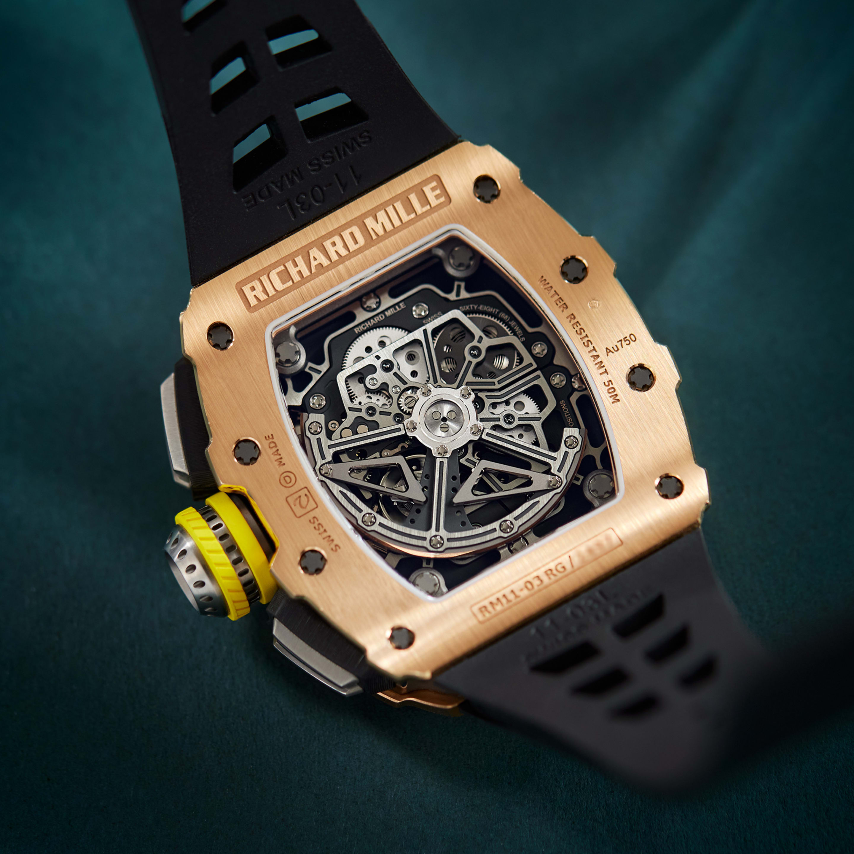 RM011-03 Rose Gold & Titanium 44mm Product Image