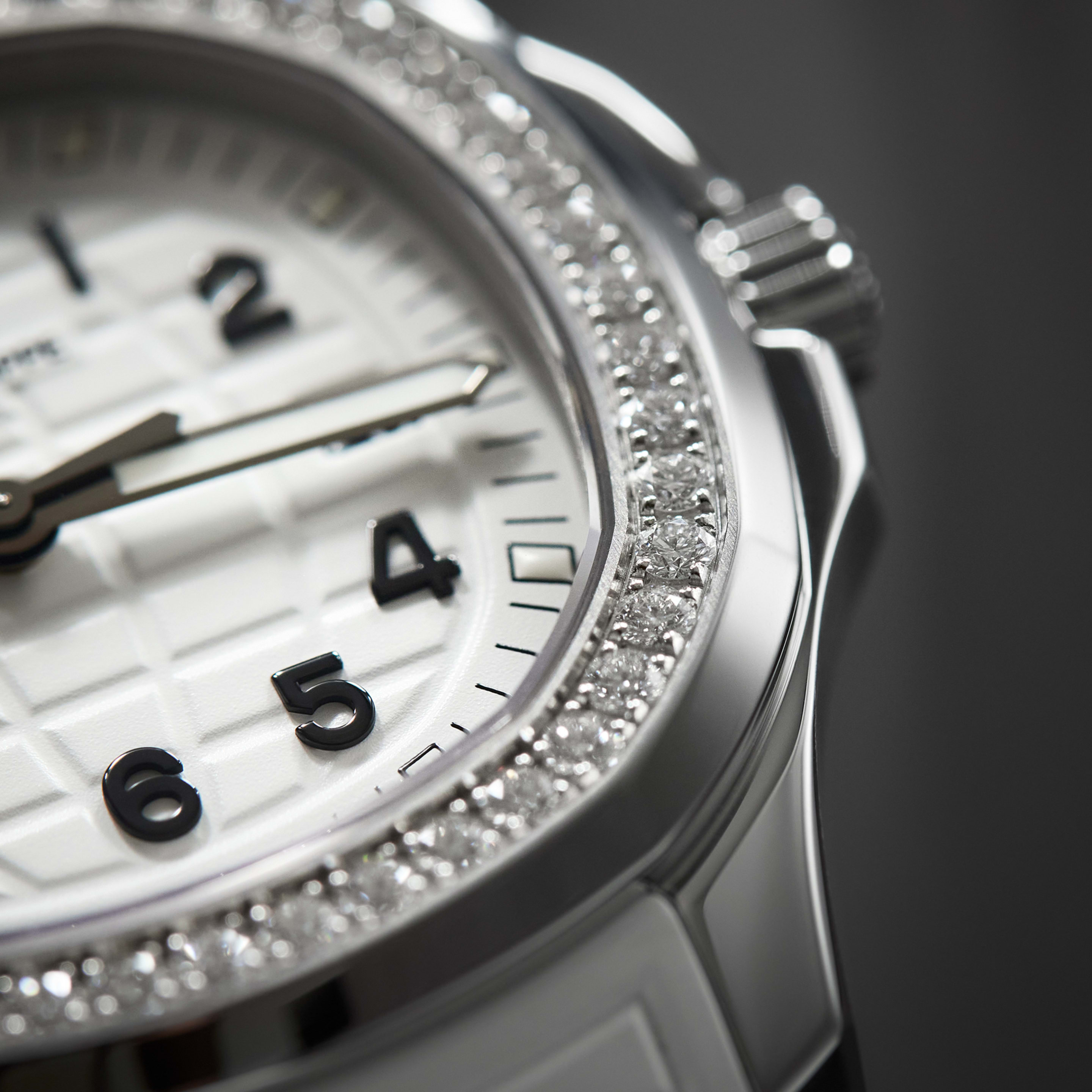 Aquanaut Luce Quartz Steel Diamond White Dial 38mm Product Image