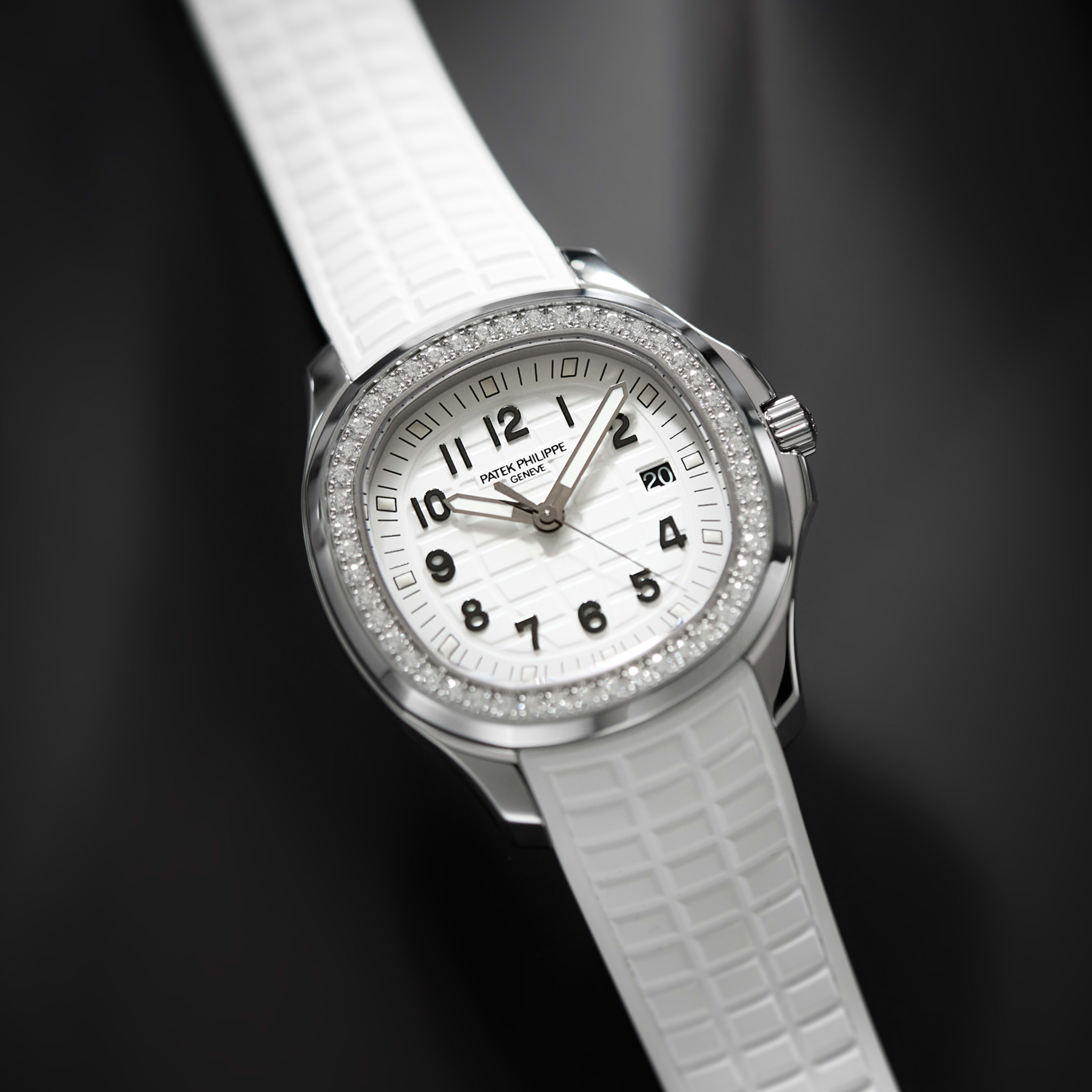 Aquanaut Luce Quartz Steel Diamond White Dial 38mm Product Image