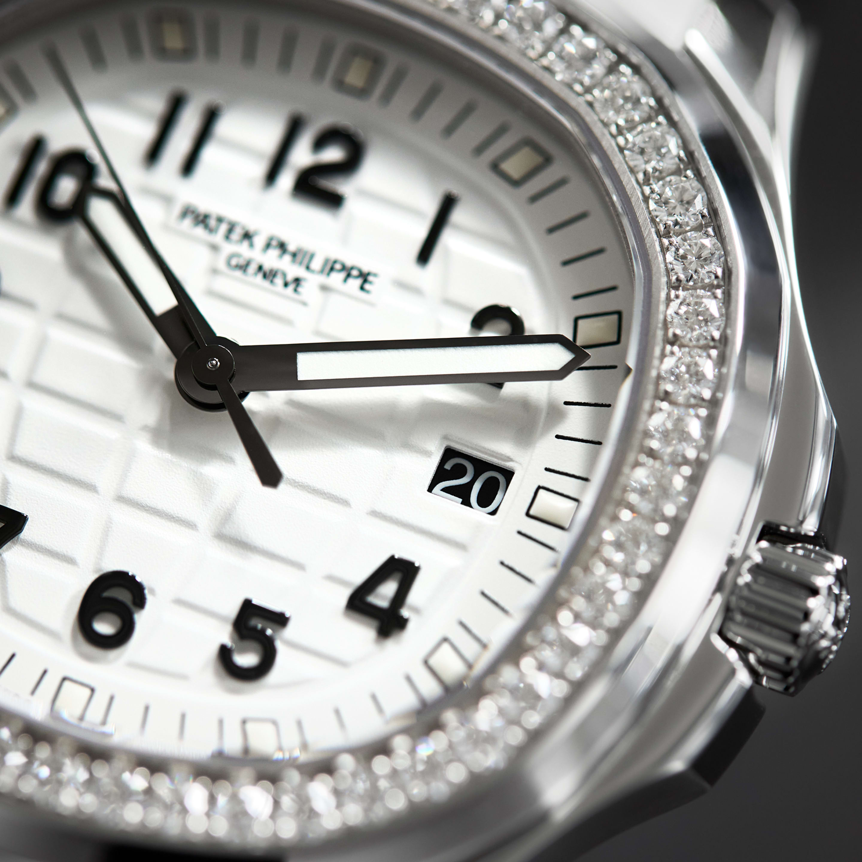 Aquanaut Luce Quartz Steel Diamond White Dial 38mm Product Image