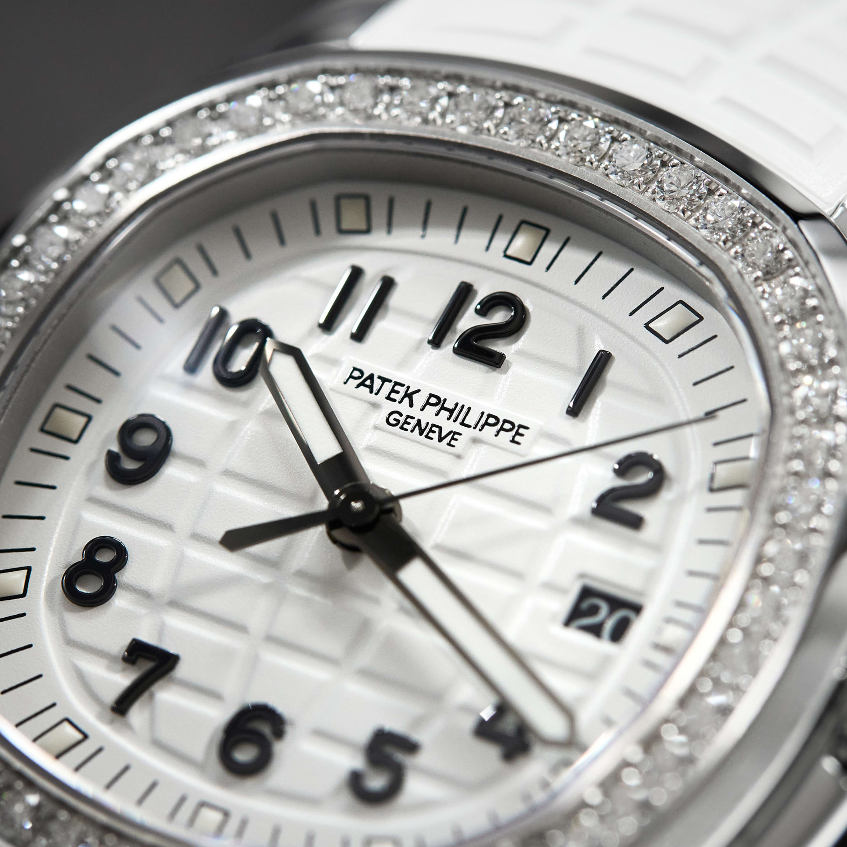 Aquanaut Luce Quartz Steel Diamond White Dial 38mm Product Image