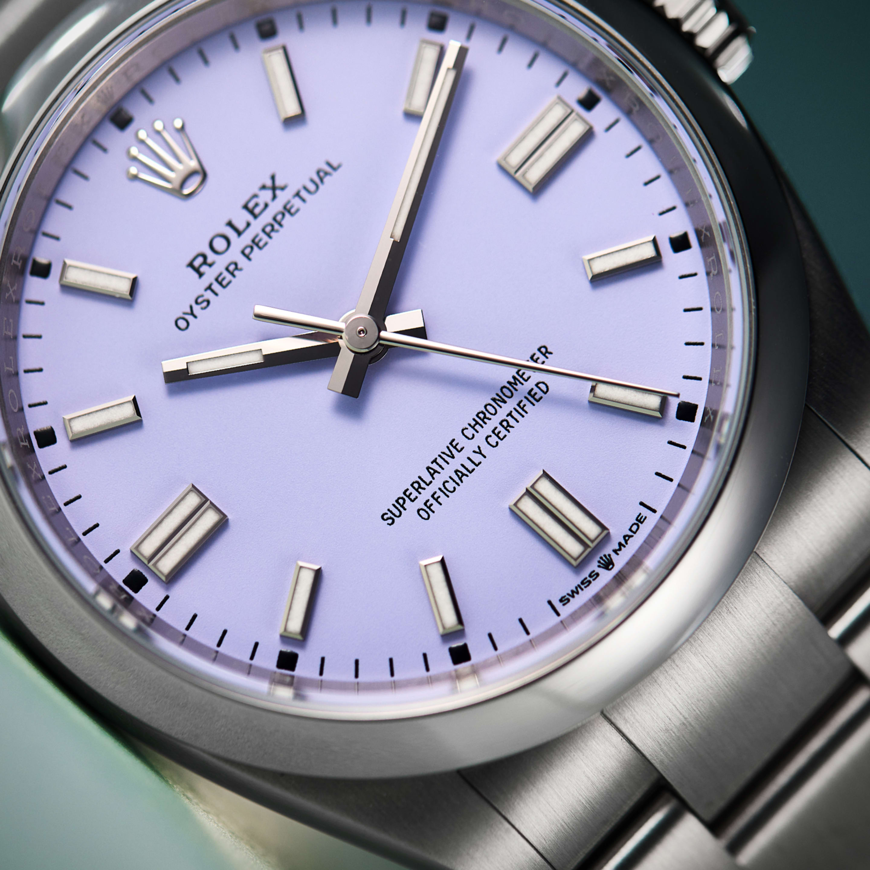 Oyster Perpetual Steel Lavender Dial 36mm Product Image