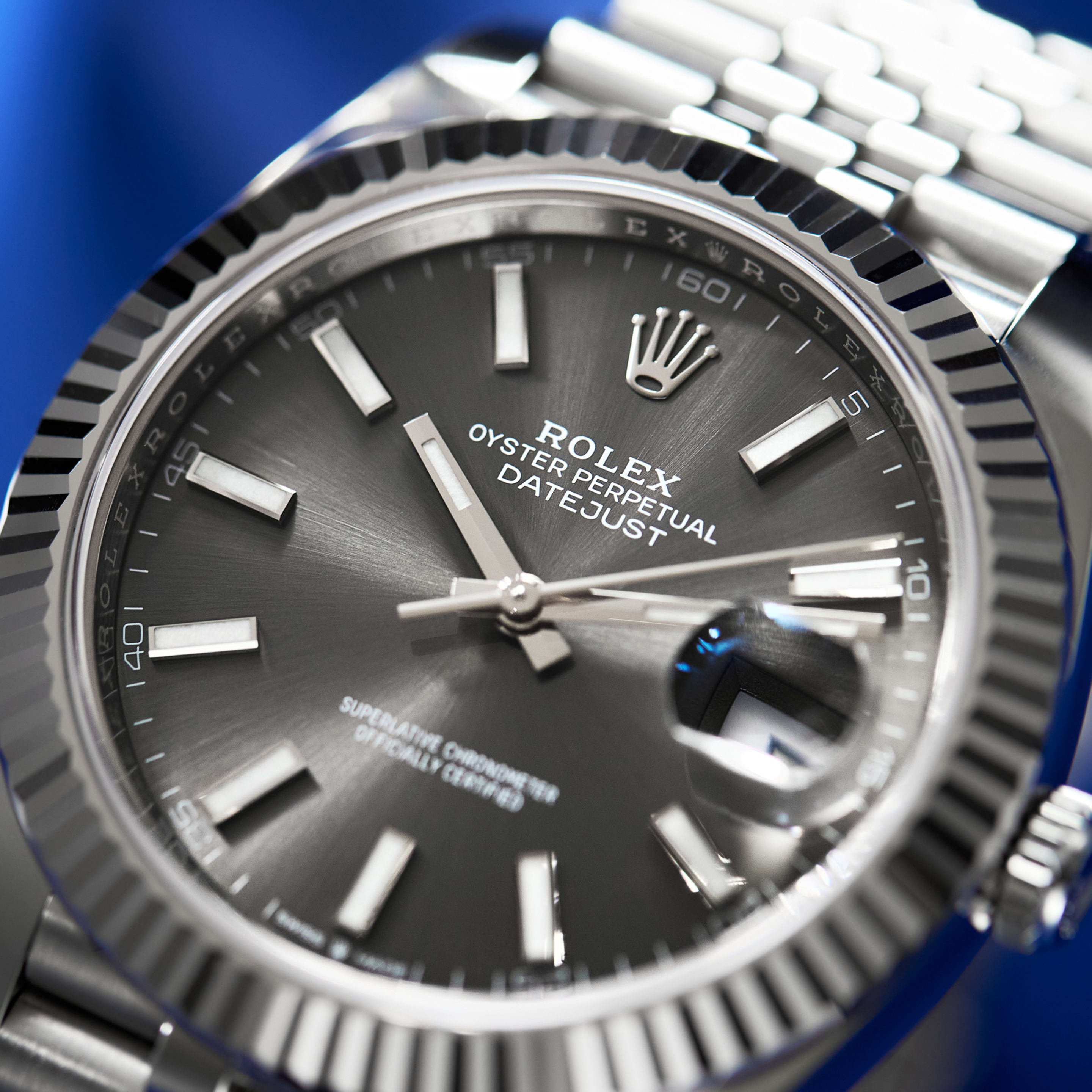 Datejust Steel Jubilee Grey Dial 41mm Product Image