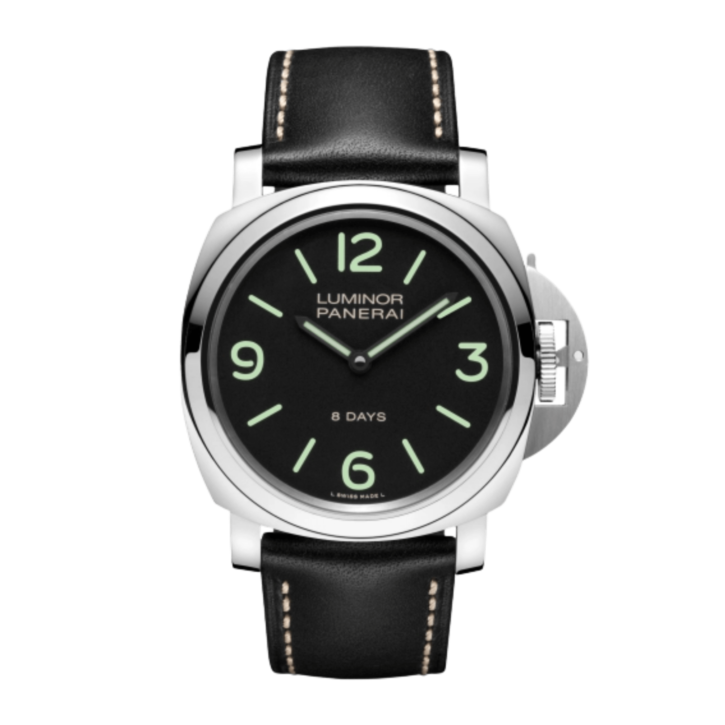 Luminor Base 8 Days Steel Black Dial 44mm Product Image