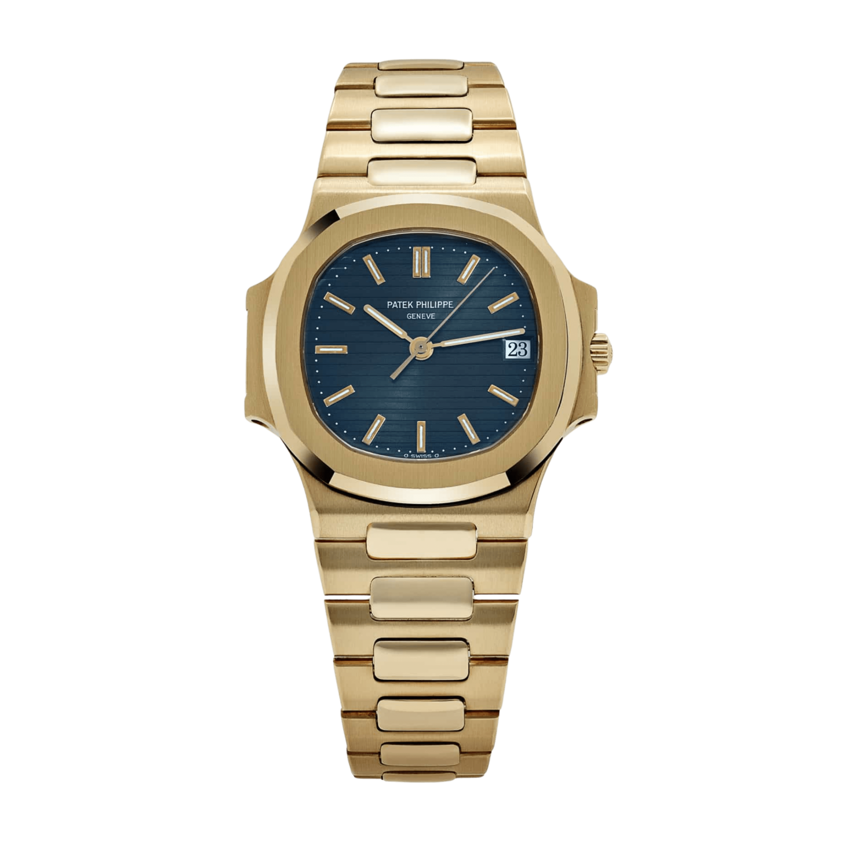 Vintage Nautilus Yellow Gold Blue Dial 37mm Product Image