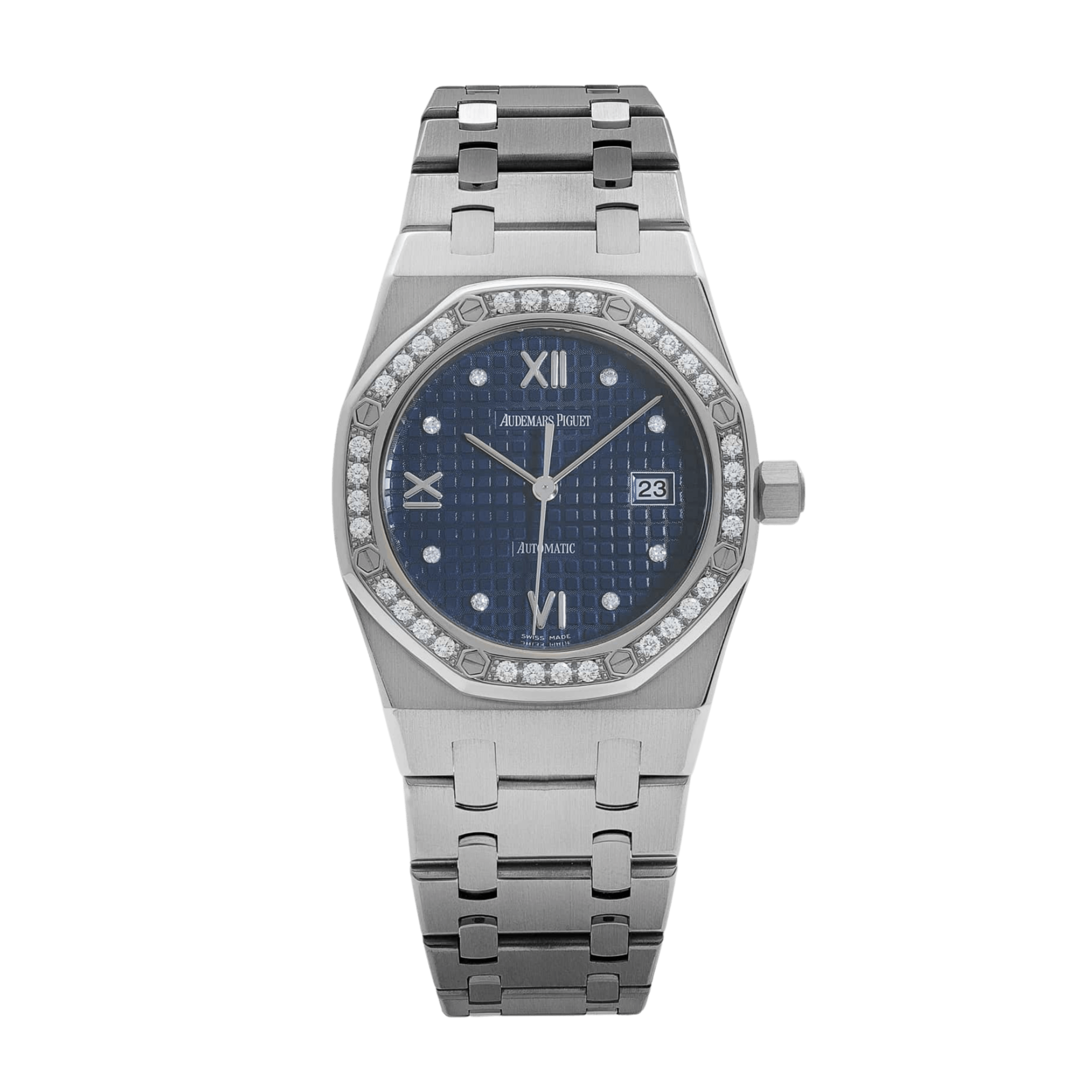 Royal Oak Ladies Steel Diamond Blue Dial 33mm Product Image