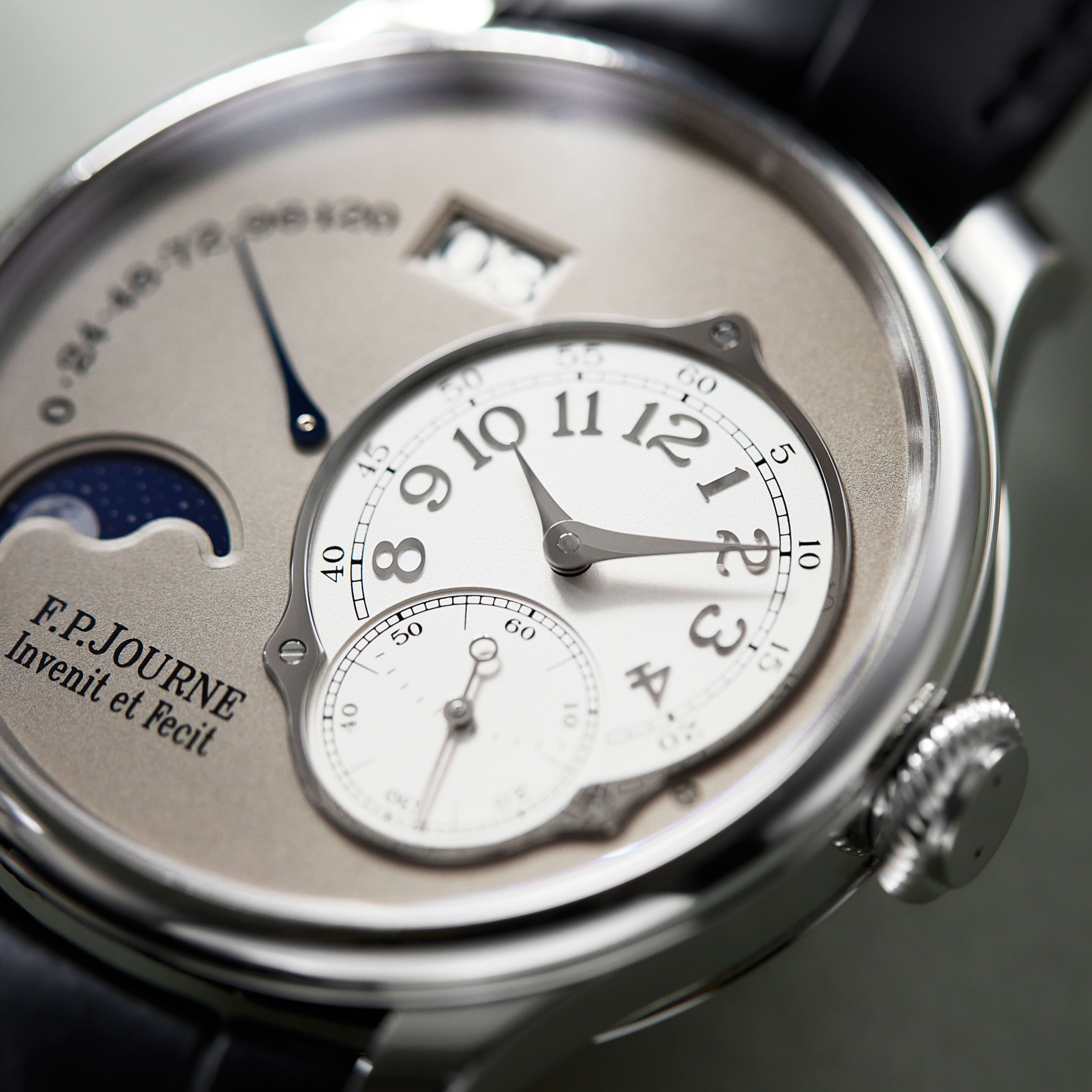 Octa Lune Platinum Grey Dial 40mm Product Image