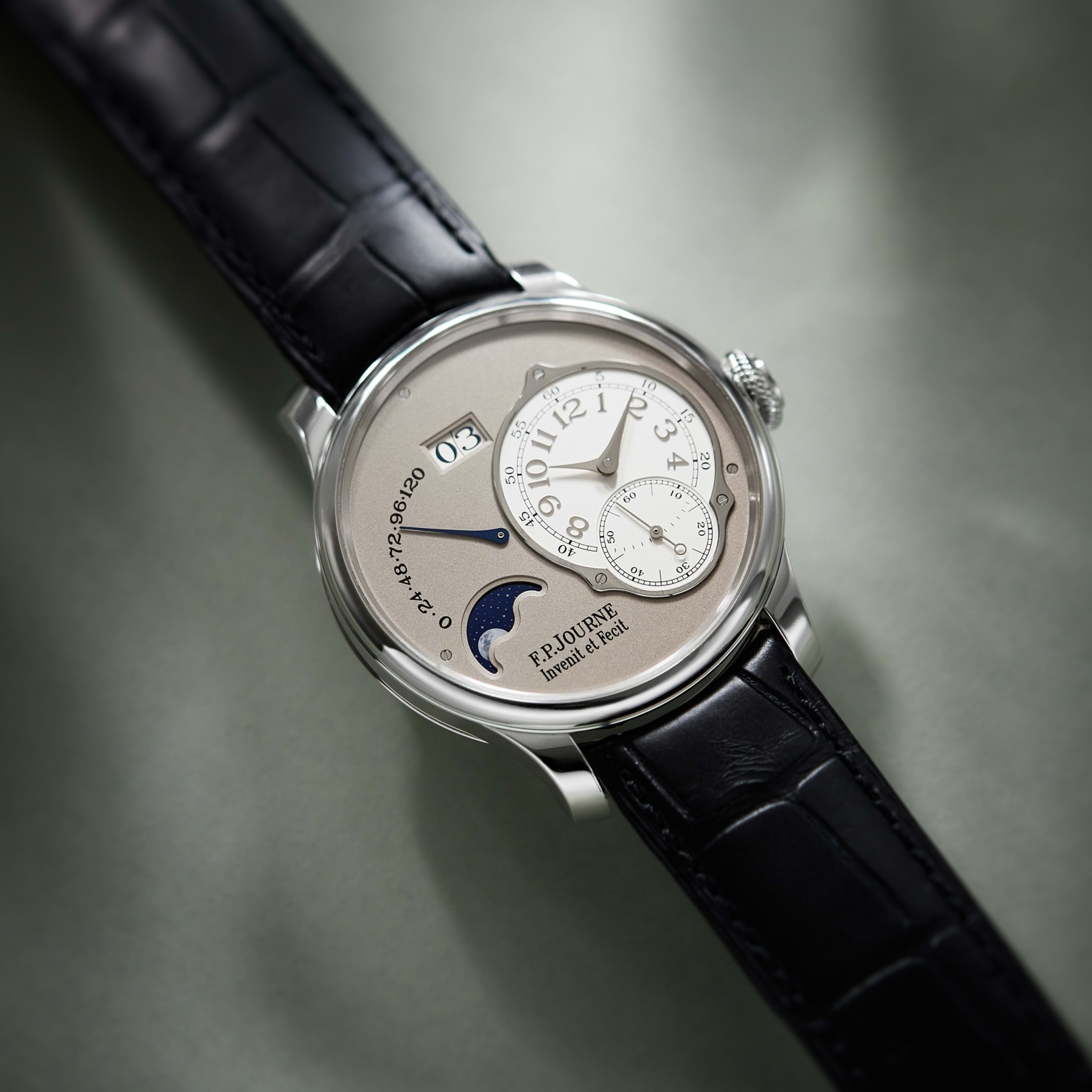 Octa Lune Platinum Grey Dial 40mm Product Image