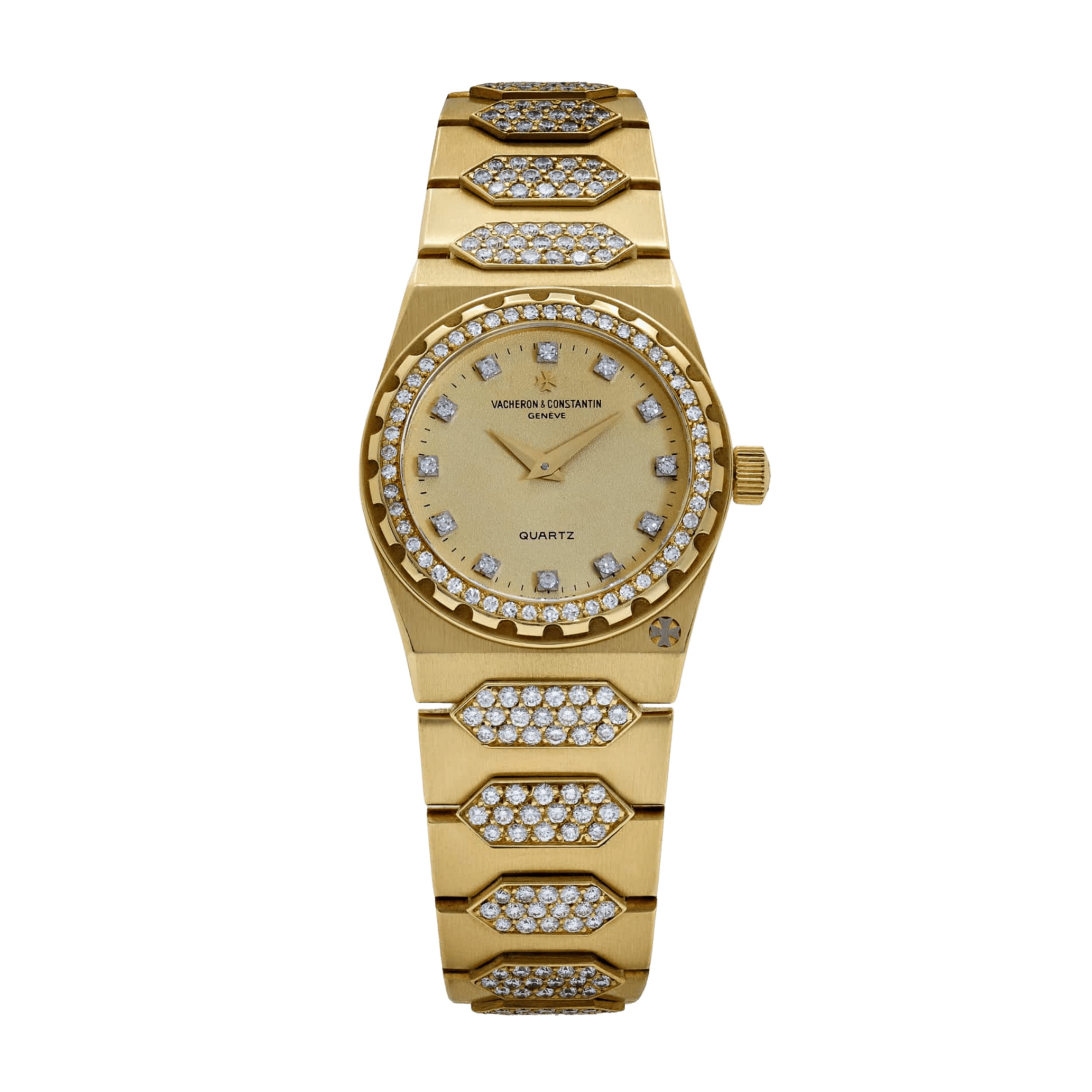 Historiques 222 Ladies Yellow Gold Diamond Champagne Dial 24mm Product Image