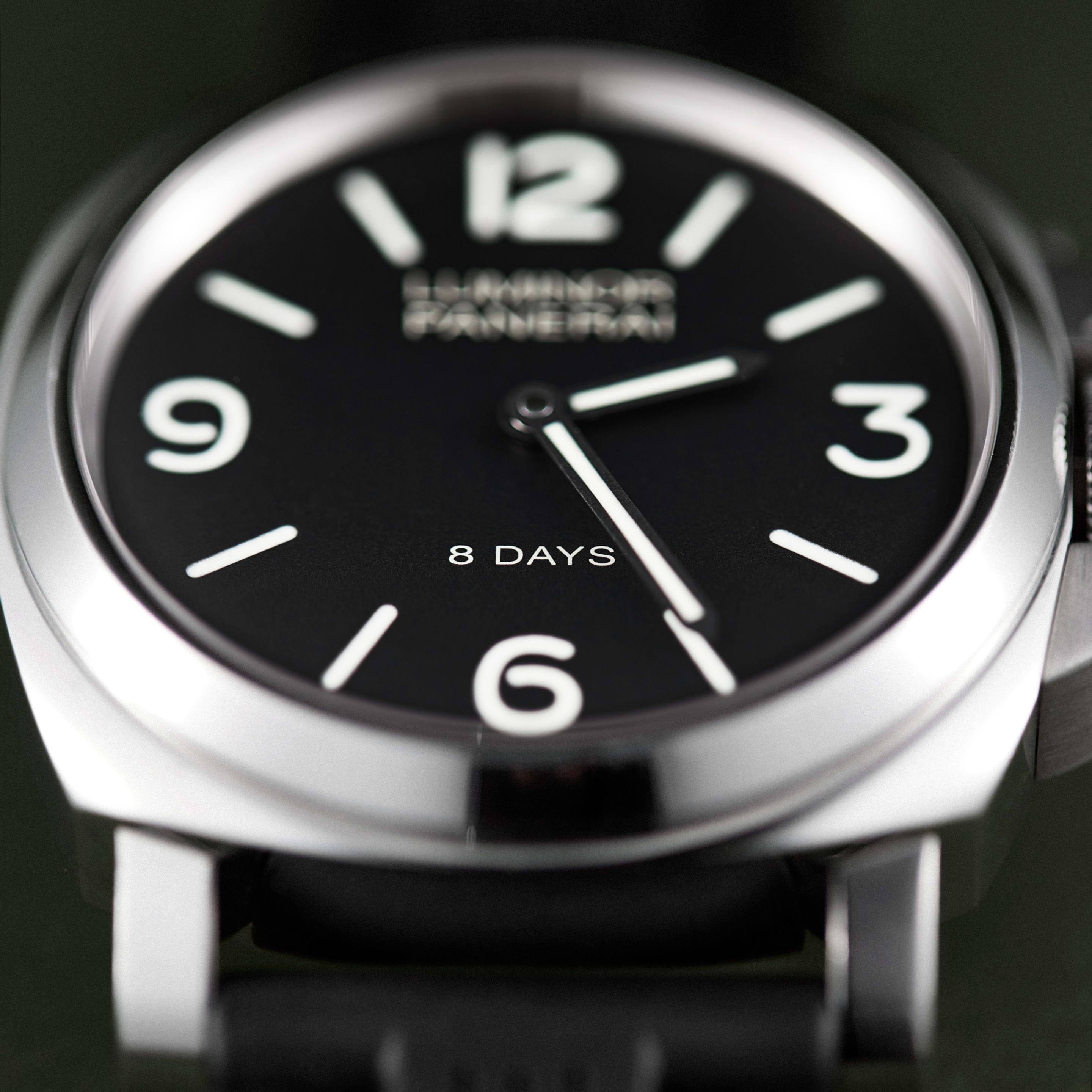Luminor Base 8 Days Steel Black Dial 44mm Product Image