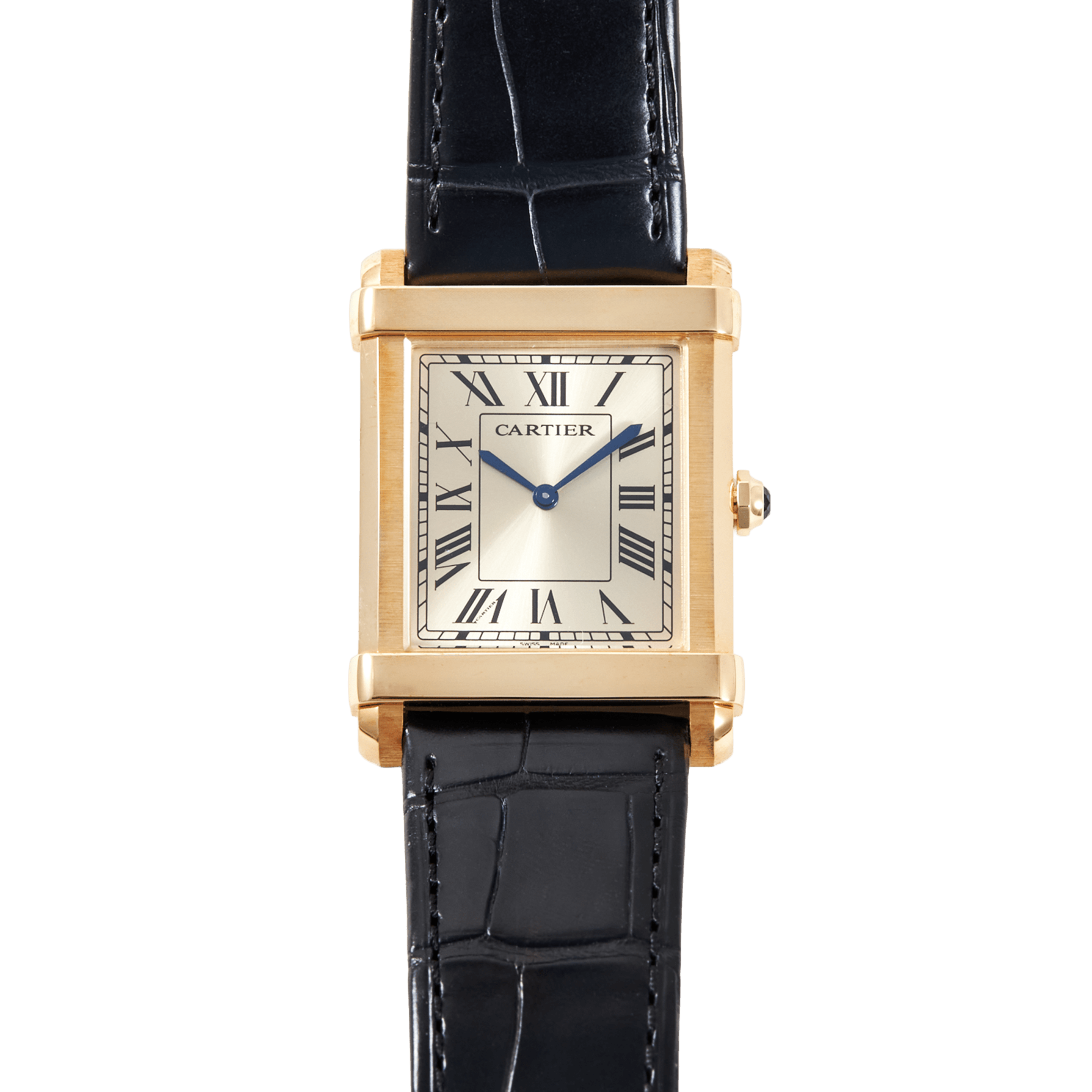 Tank Chinoise Yellow Gold Champagne Dial 39mm Product Image
