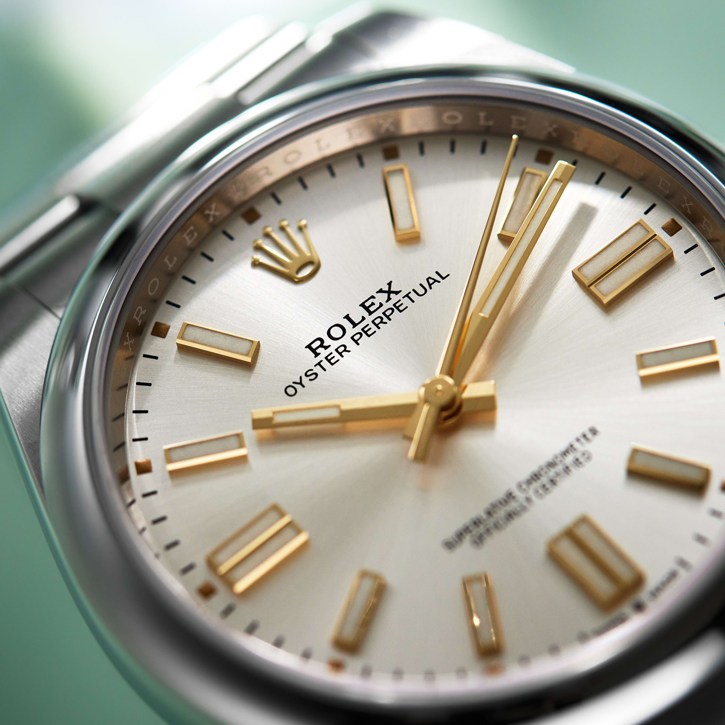 Oyster Perpetual Steel Silver Dial 41mm Product Image