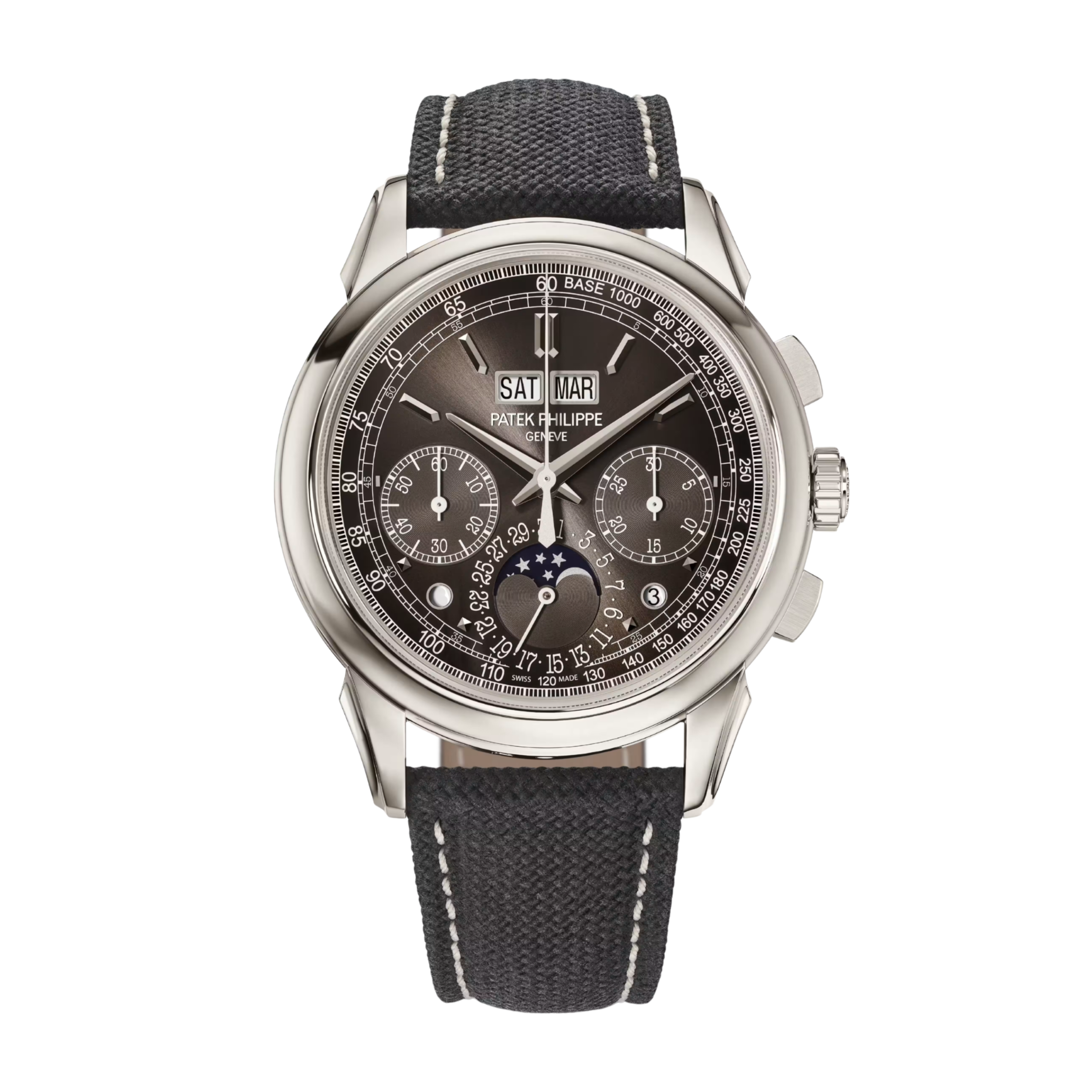 Perpetual Calendar Chronograph Platinum Grey Dial 41mm Product Image