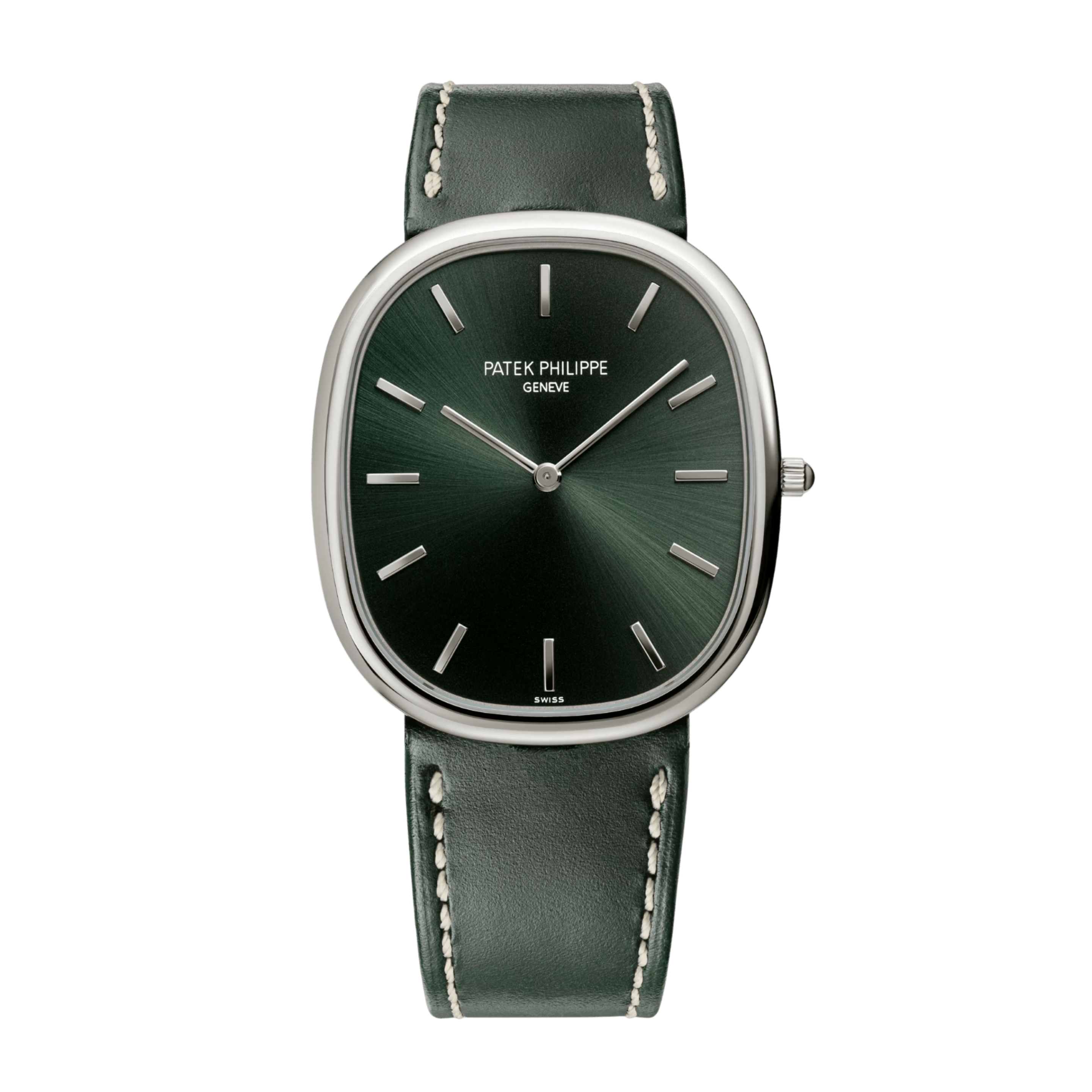 Golden Ellipse White Gold Olive Dial 34mm Product Image