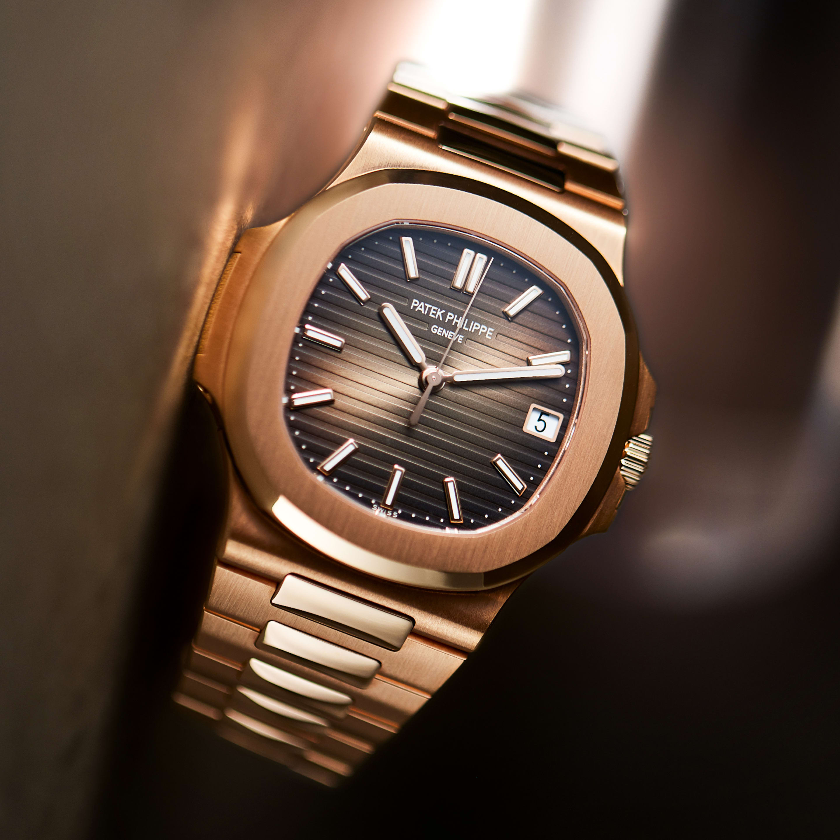 Nautilus Rose Gold Brown Dial 40mm Product Image