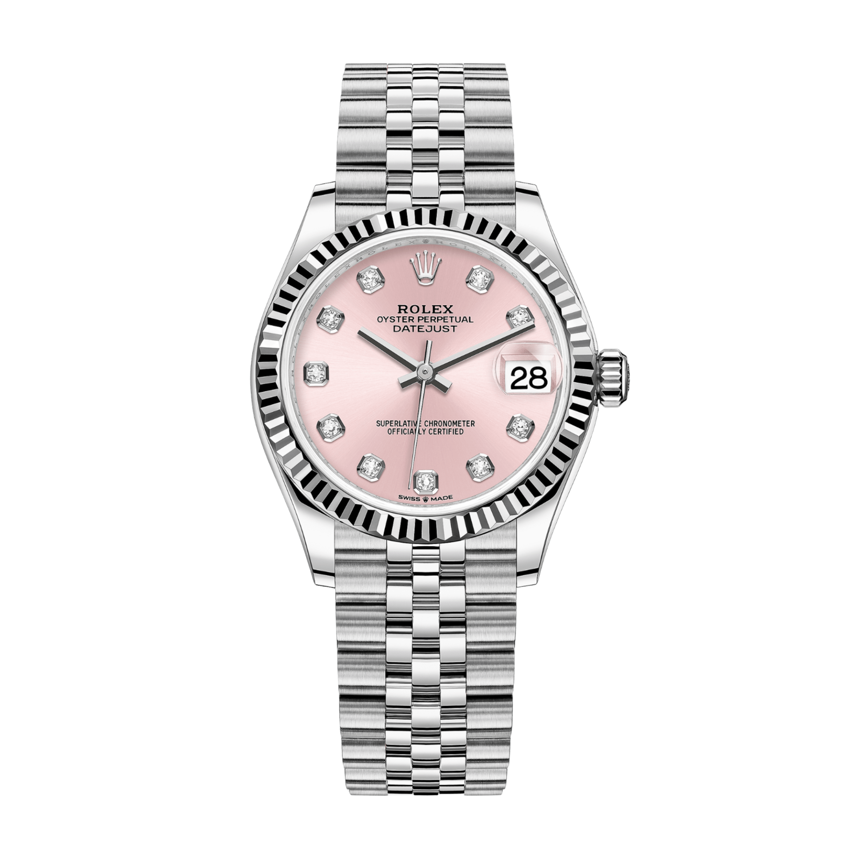 Datejust Steel Jubilee Pink Dial 31mm Product Image