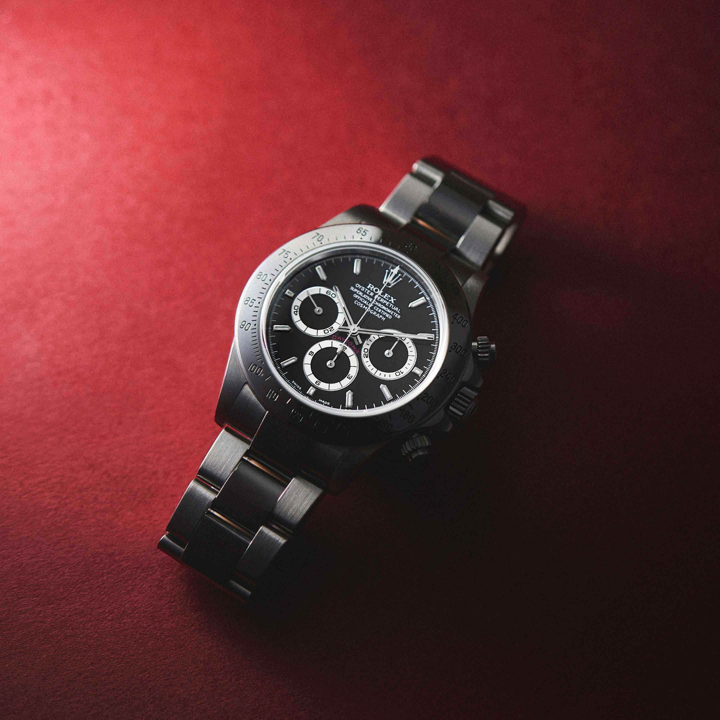 Vintage Daytona "Zenith" Steel Black Dial 40mm Product Image