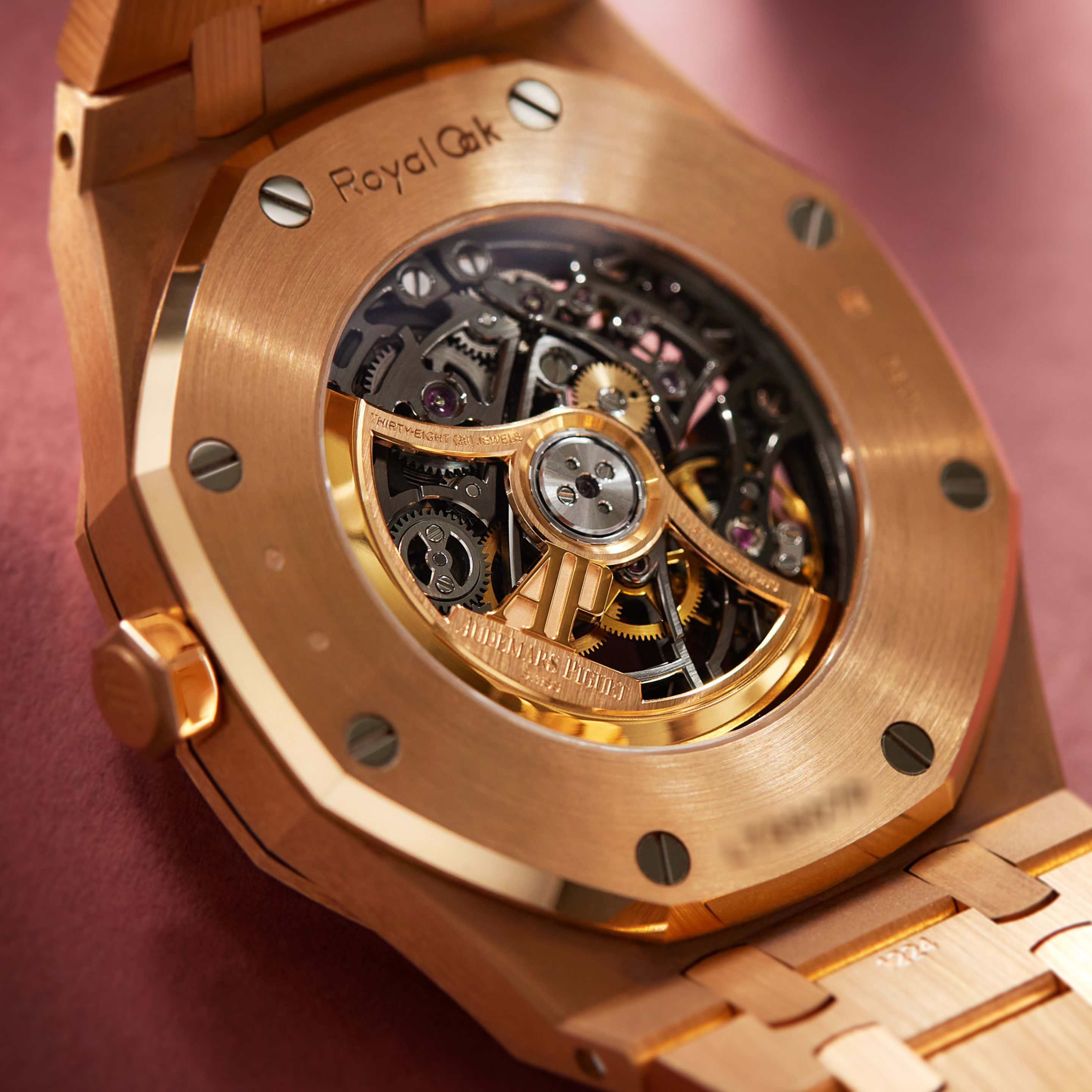 Royal Oak Double Balance Wheel Openworked Rose Gold Rainbow 41mm Product Image