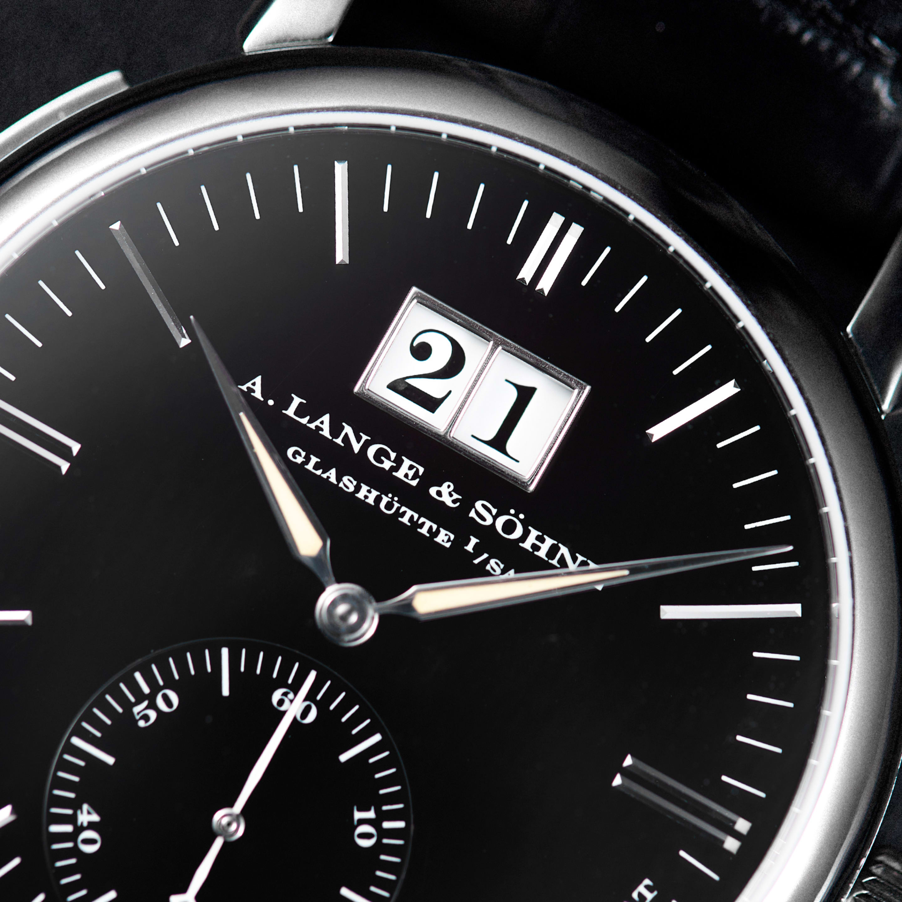 Langmatik White Gold Black Dial 37mm Product Image