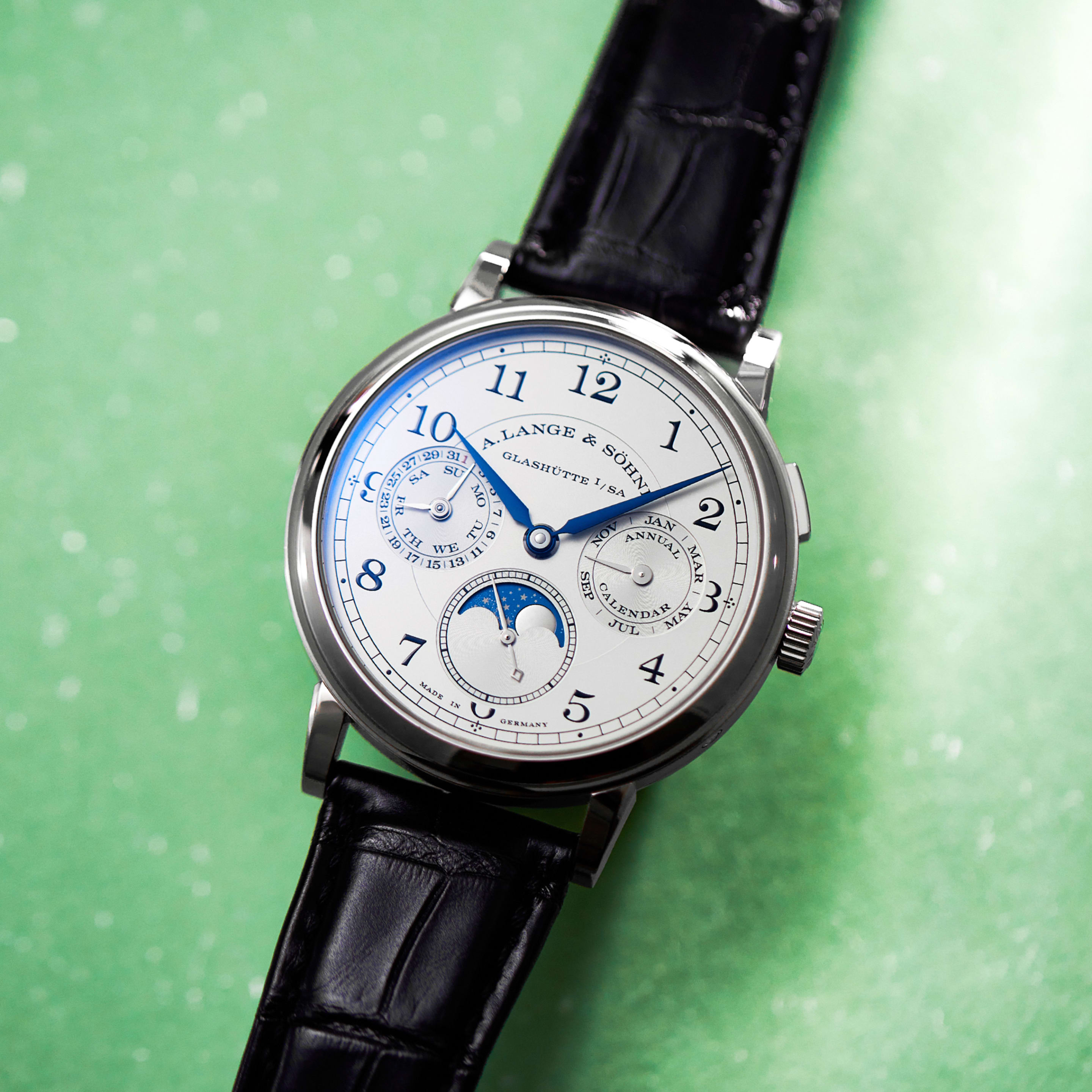 1815 Annual Calendar White Gold Silver Dial 40mm Product Image