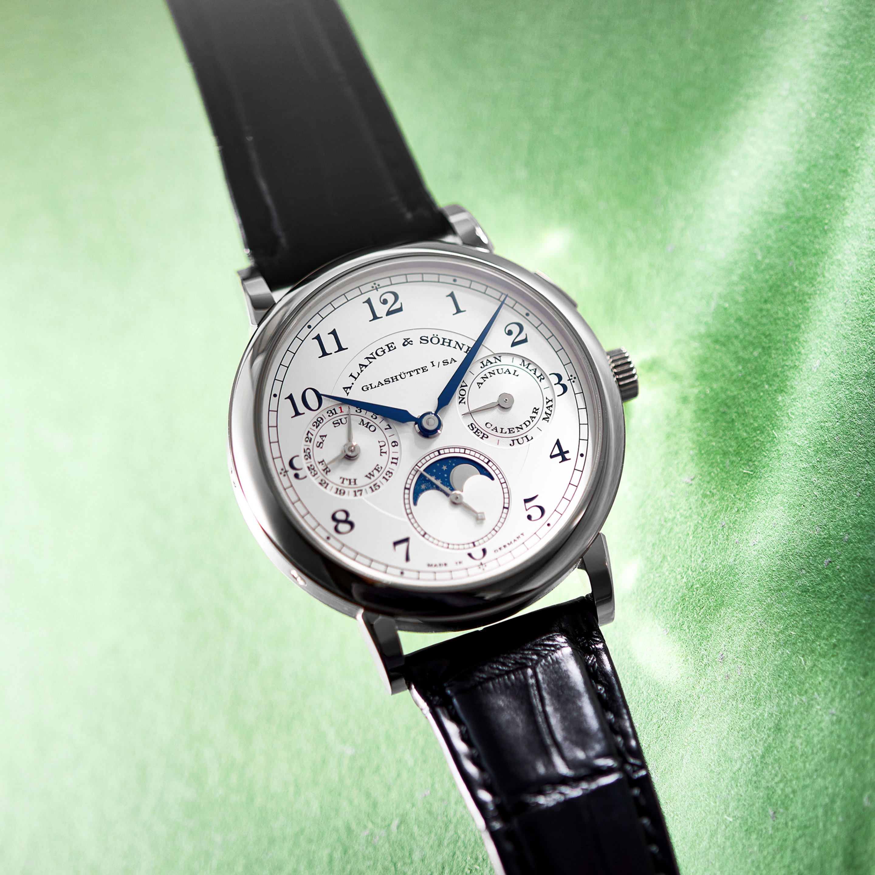 1815 Annual Calendar White Gold Silver Dial 40mm Product Image