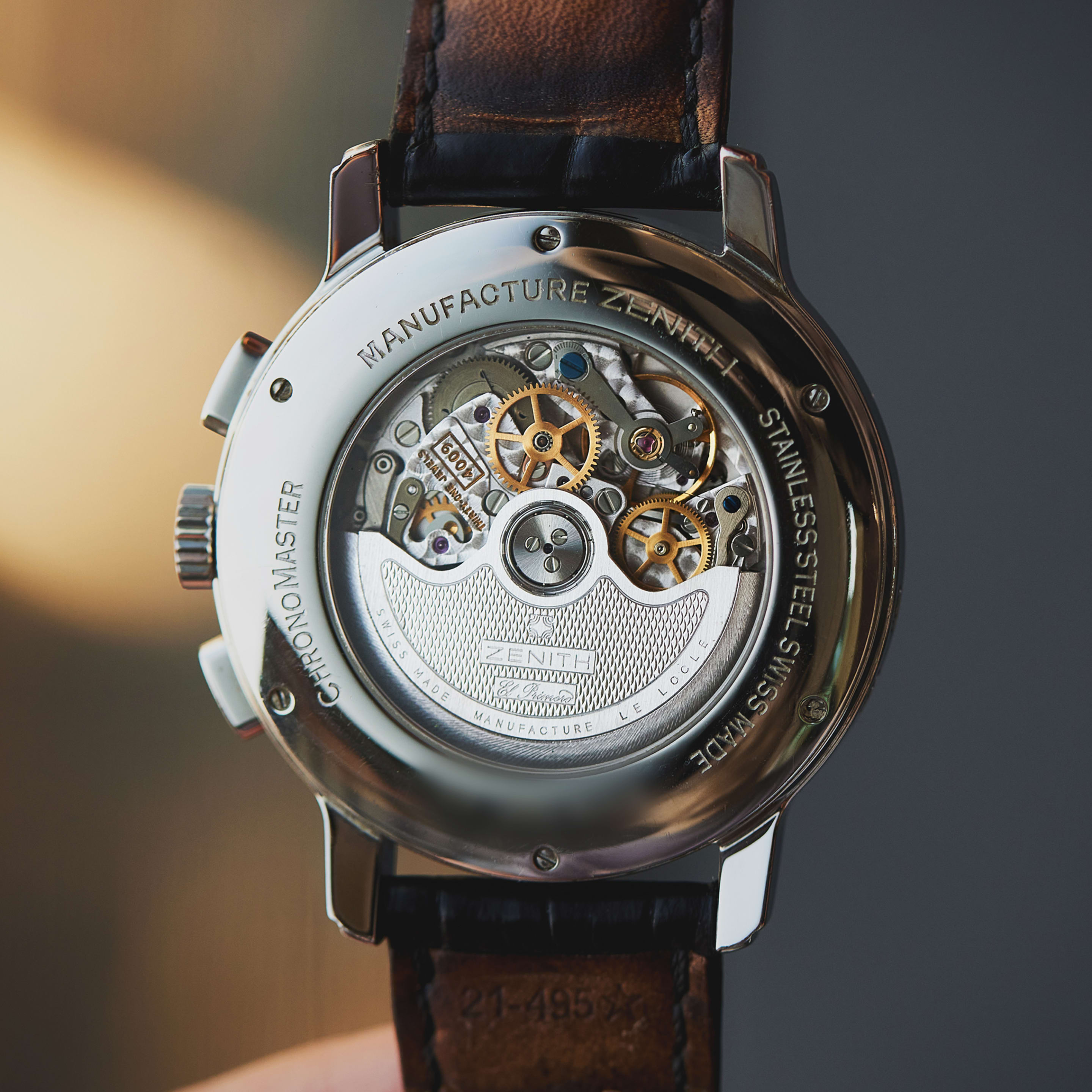 Chronomaster Steel White Dial 42mm Product Image
