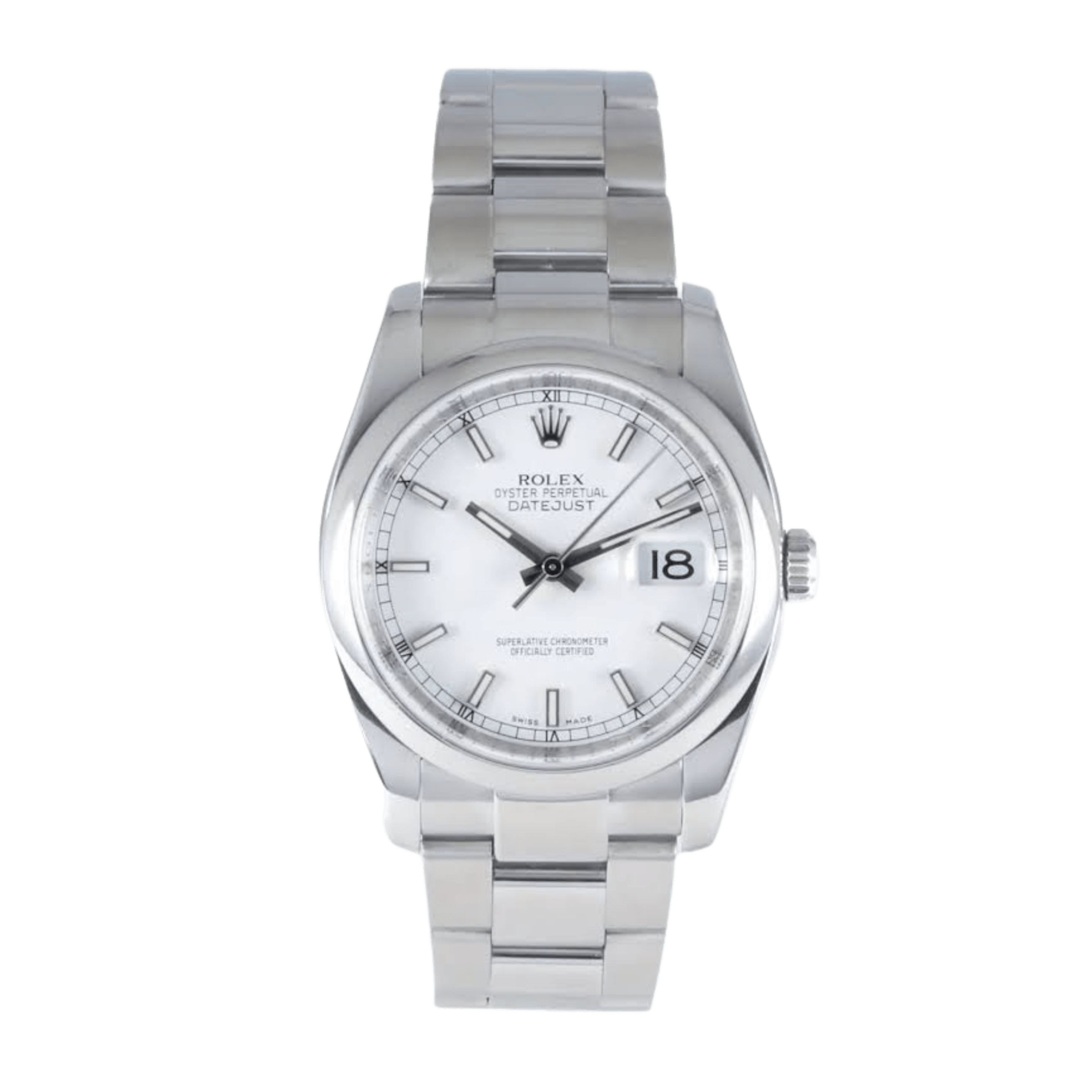 Datejust Steel White Dial 36mm Product Image
