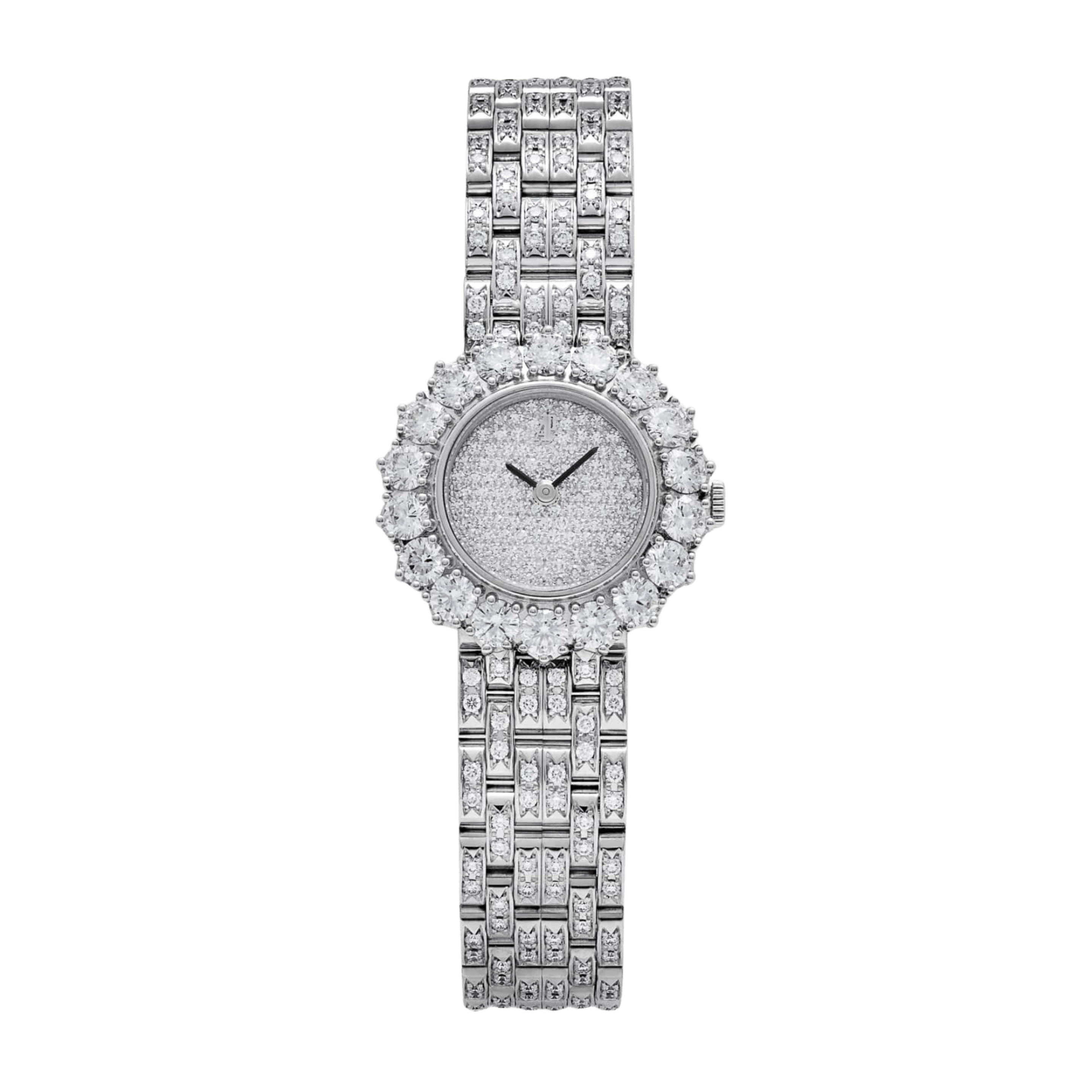 Classic Haute Joaillerie White Gold Diamond Pave Dial 23mm Product Image