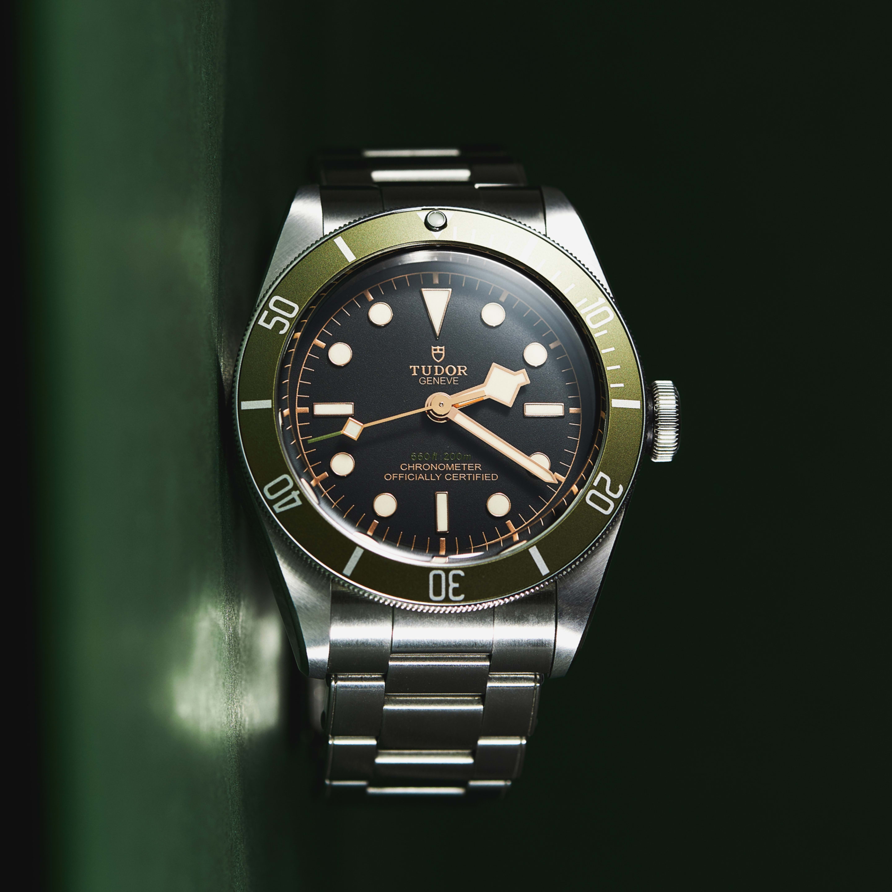 Black Bay Green Manufacture Harrods Steel Black Dial 41mm Product Image