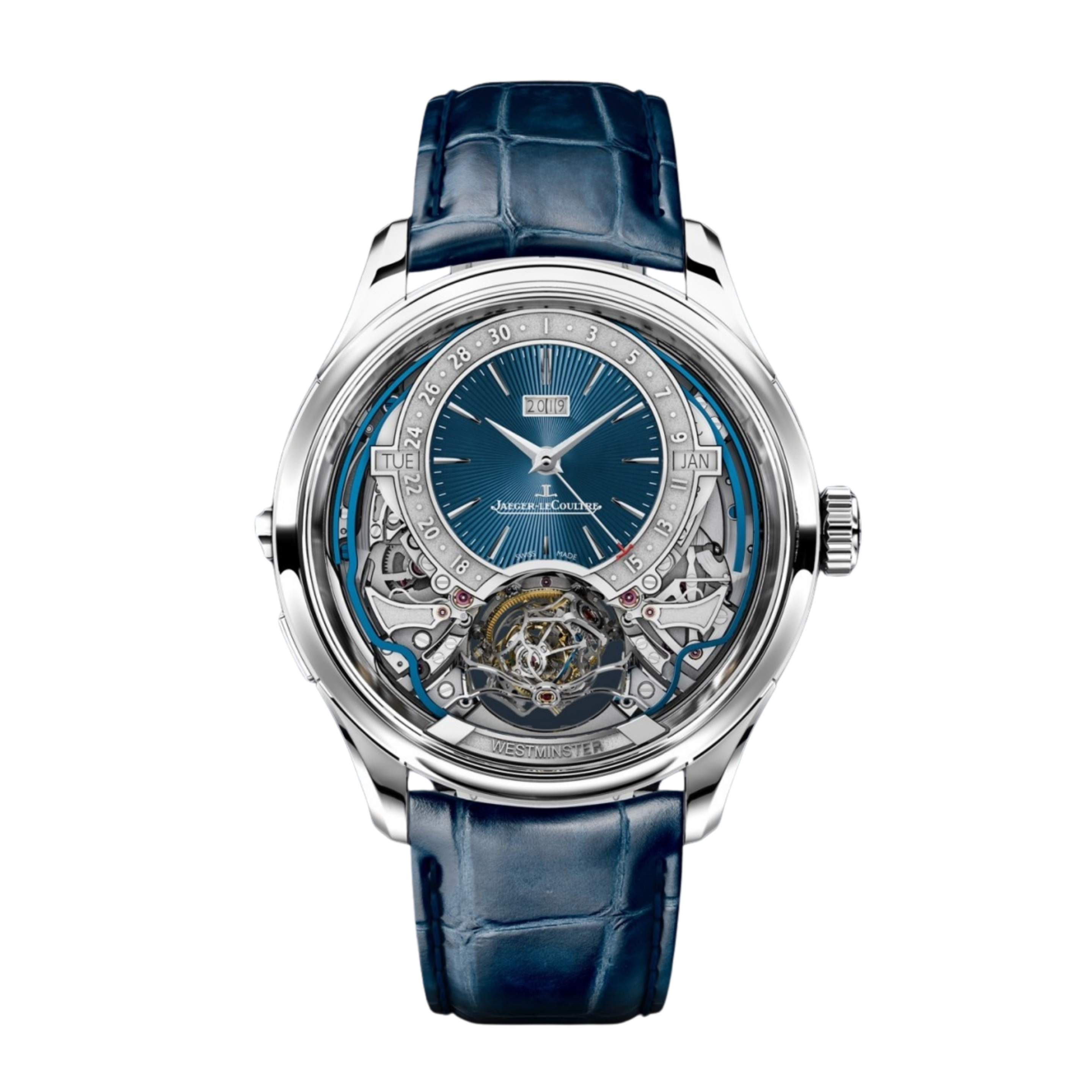 Master Grande Tradition Gyrotourbillon Westminster Perpetual White Gold Blue Dial 43mm Product Image